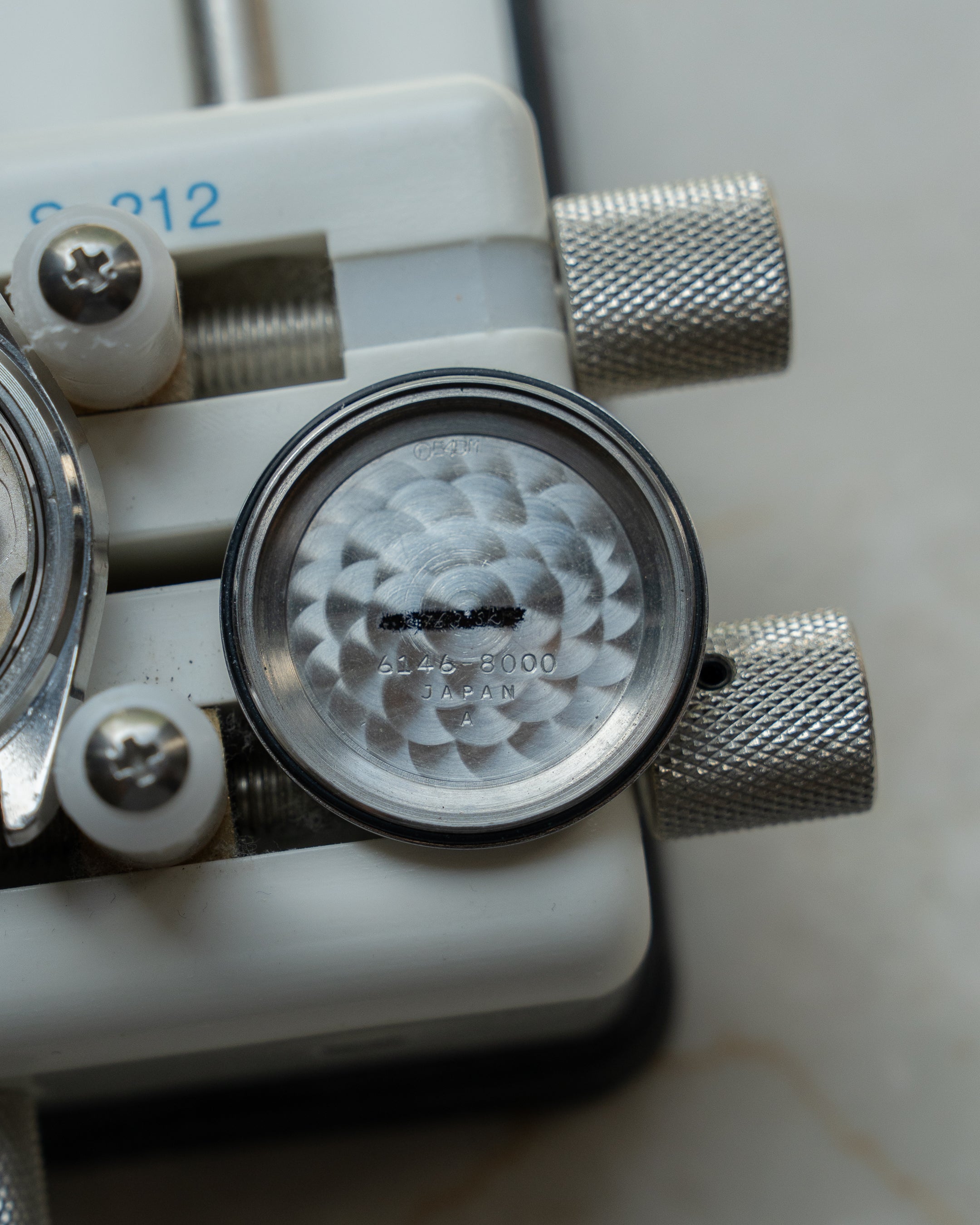 100%正規品 Grand 1968 October steel, in dial hair cross 6146-8000 Seiko メンテナンス