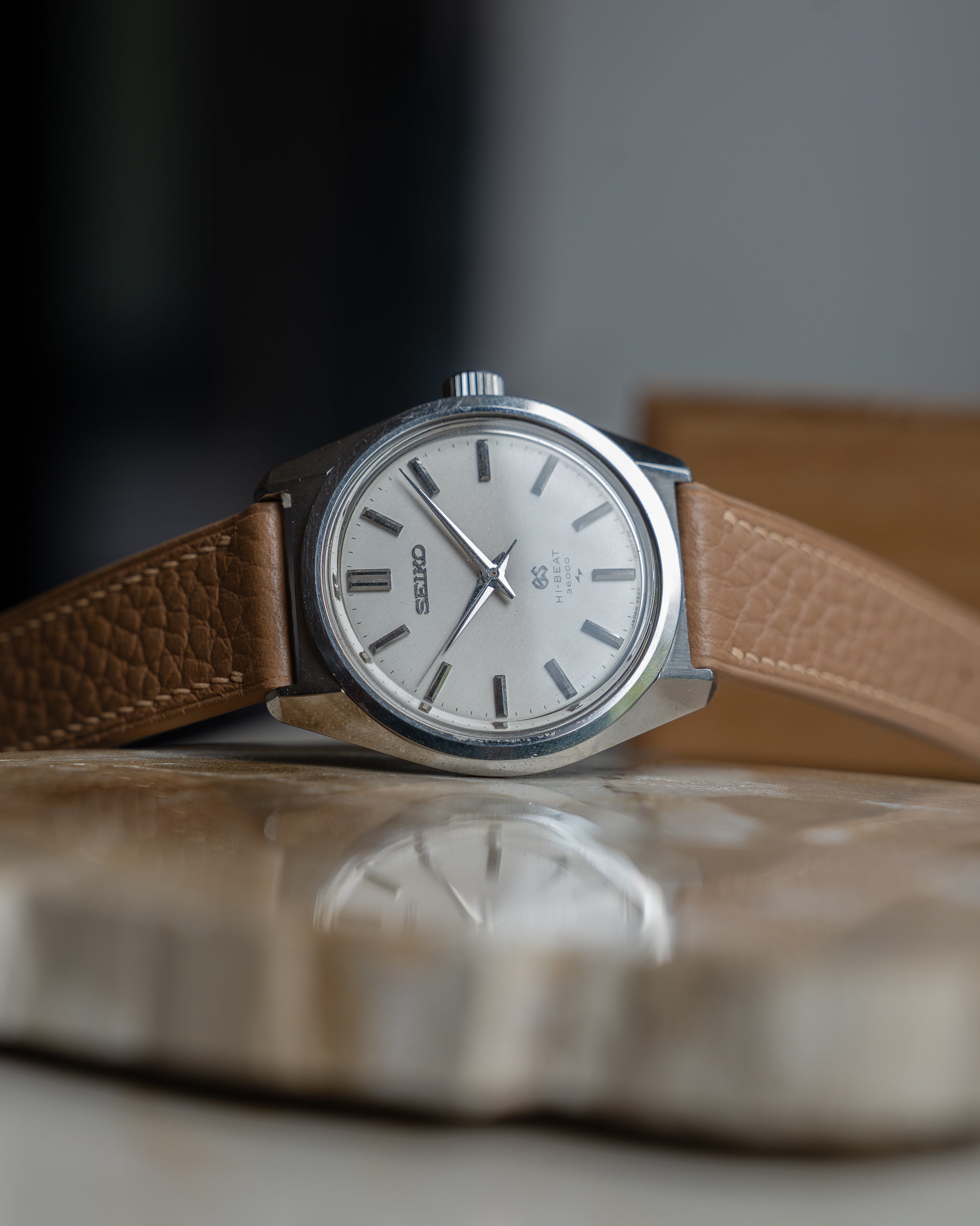 Grand Seiko 4520-8000 in steel, hibeat 1968 June