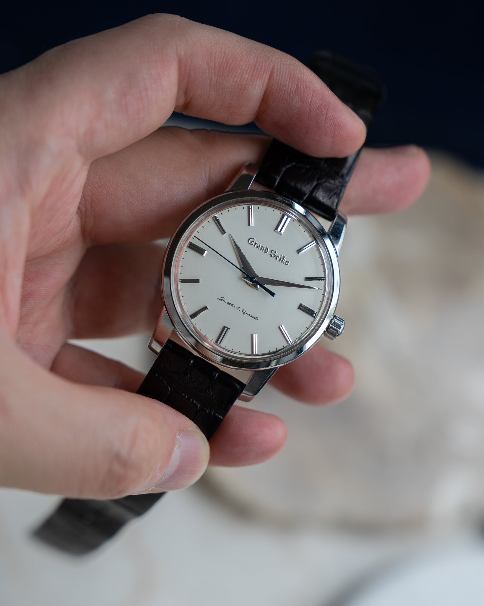 Grand Seiko SBGW033 in steel - limited edition 130th anniversary - box & papers