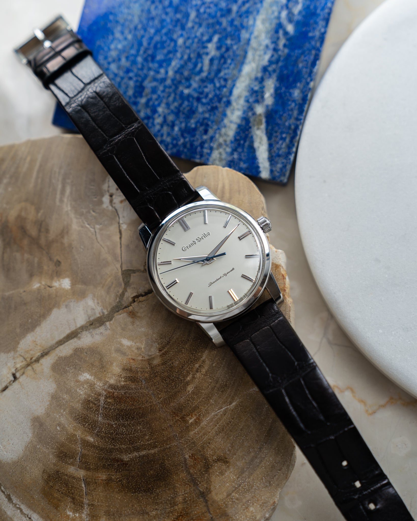 Grand Seiko SBGW033 in steel - limited edition 130th anniversary - box & papers