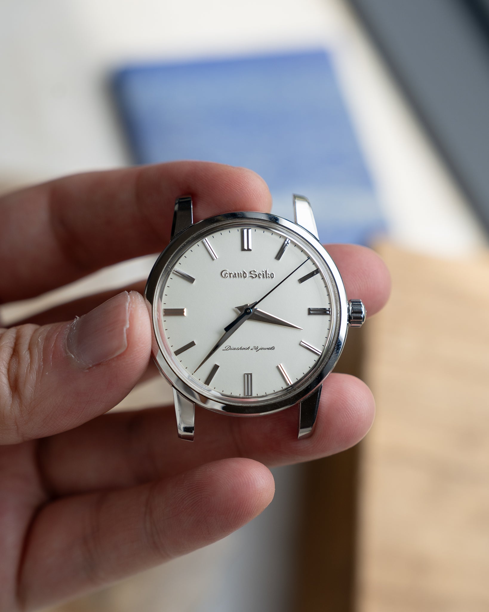 Grand Seiko SBGW033 in steel - limited edition 130th anniversary - box & papers