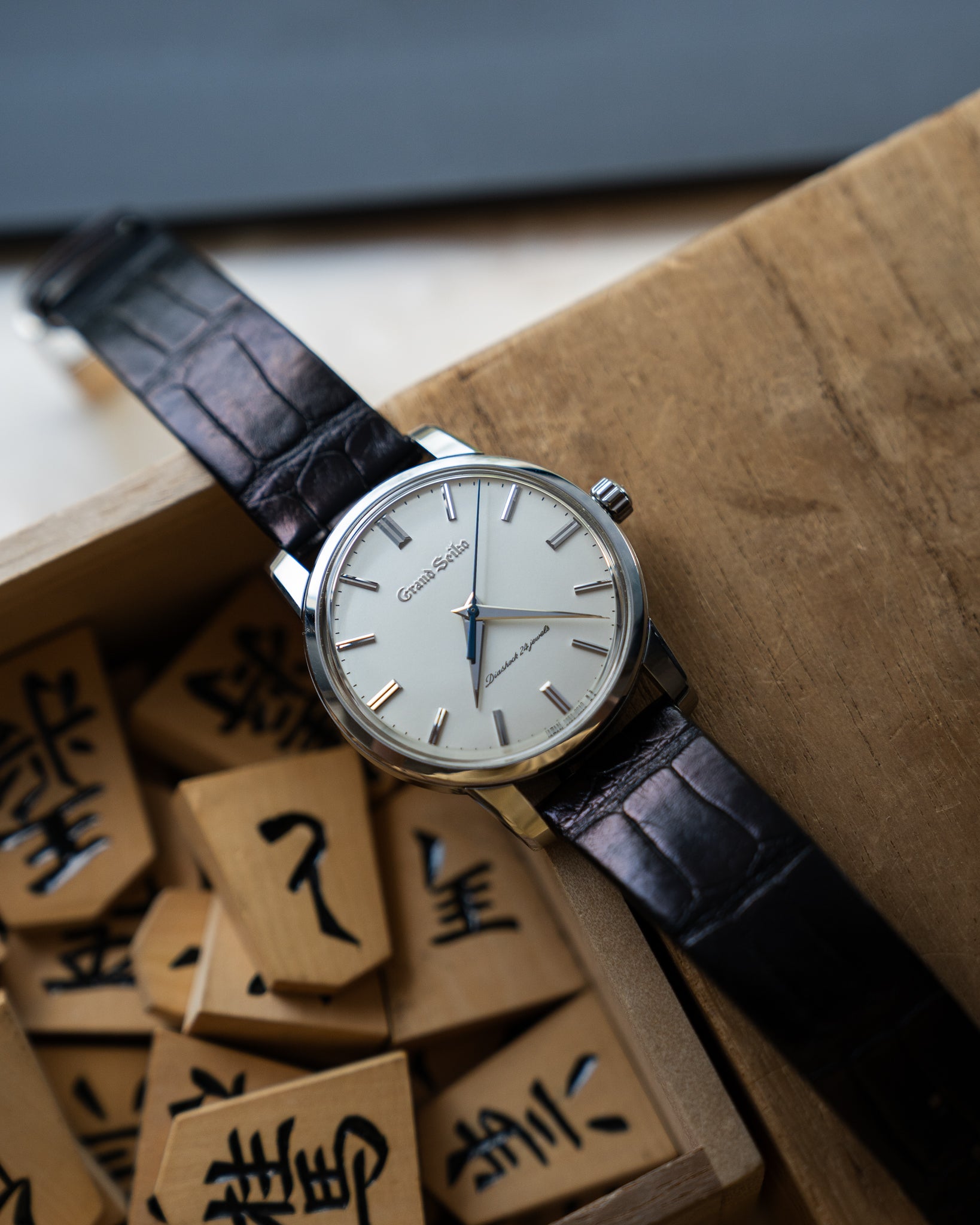 Grand Seiko SBGW033 in steel - limited edition 130th anniversary - box & papers