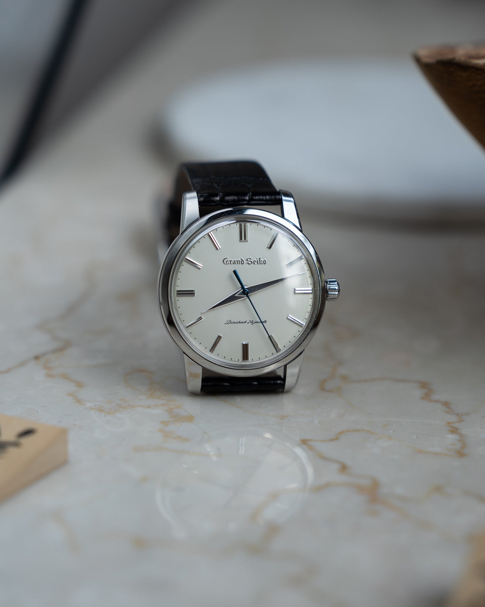 Grand Seiko SBGW033 in steel - limited edition 130th anniversary - box & papers