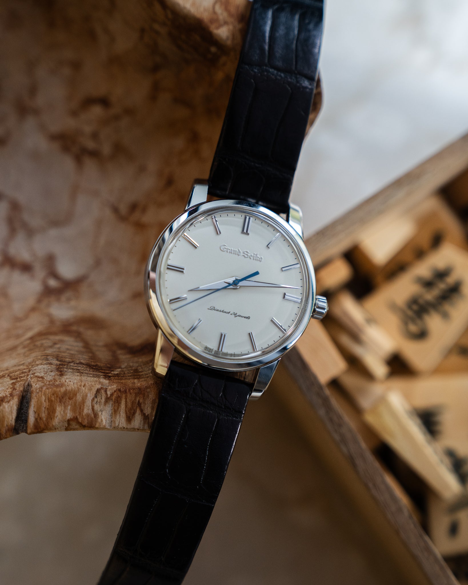 Grand Seiko SBGW033 in steel - limited edition 130th anniversary - box & papers