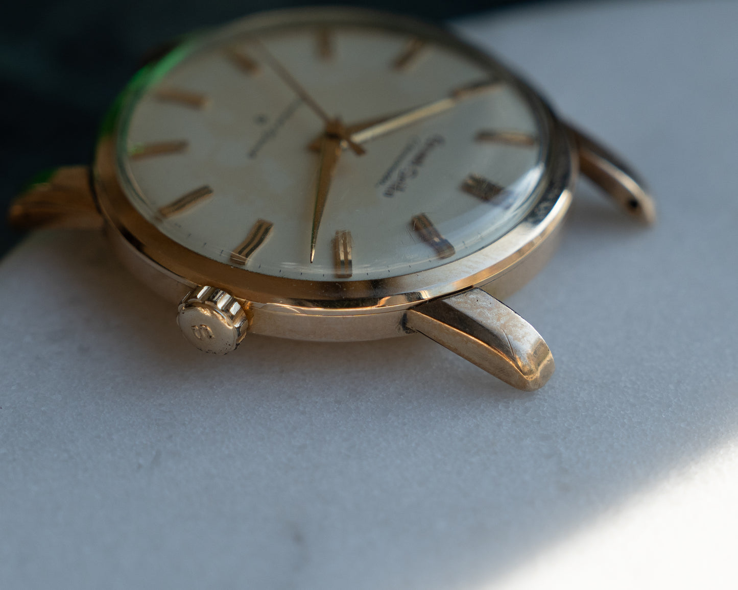 Grand Seiko First carved dial, April 1961, transitional "special dial"