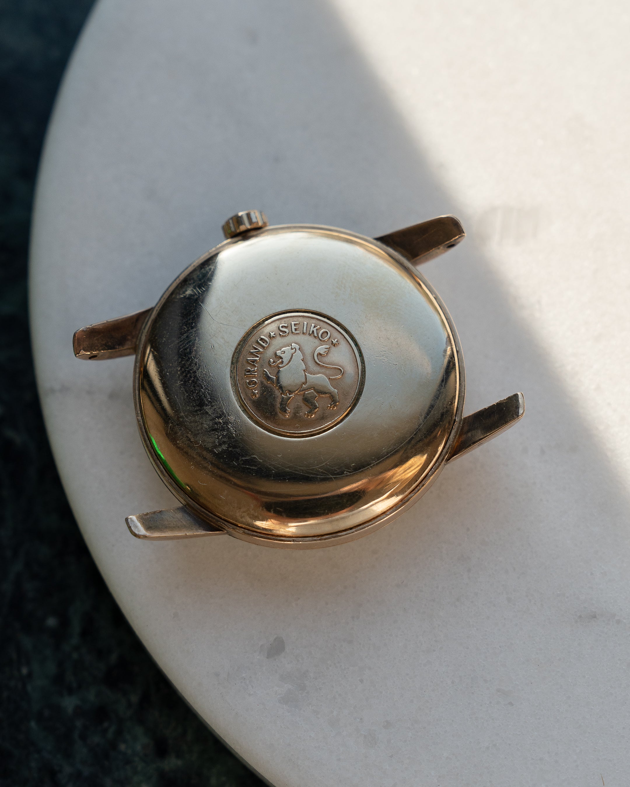 Grand Seiko First carved dial, April 1961, transitional "special dial"