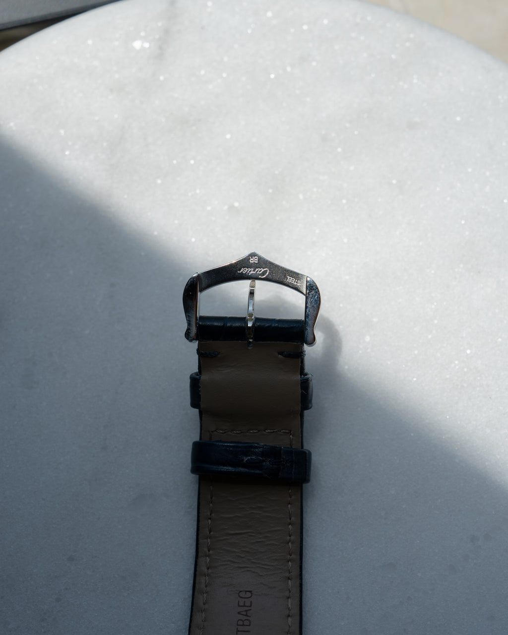 Cartier Must Tank steel, Blue dial - WSTA0055