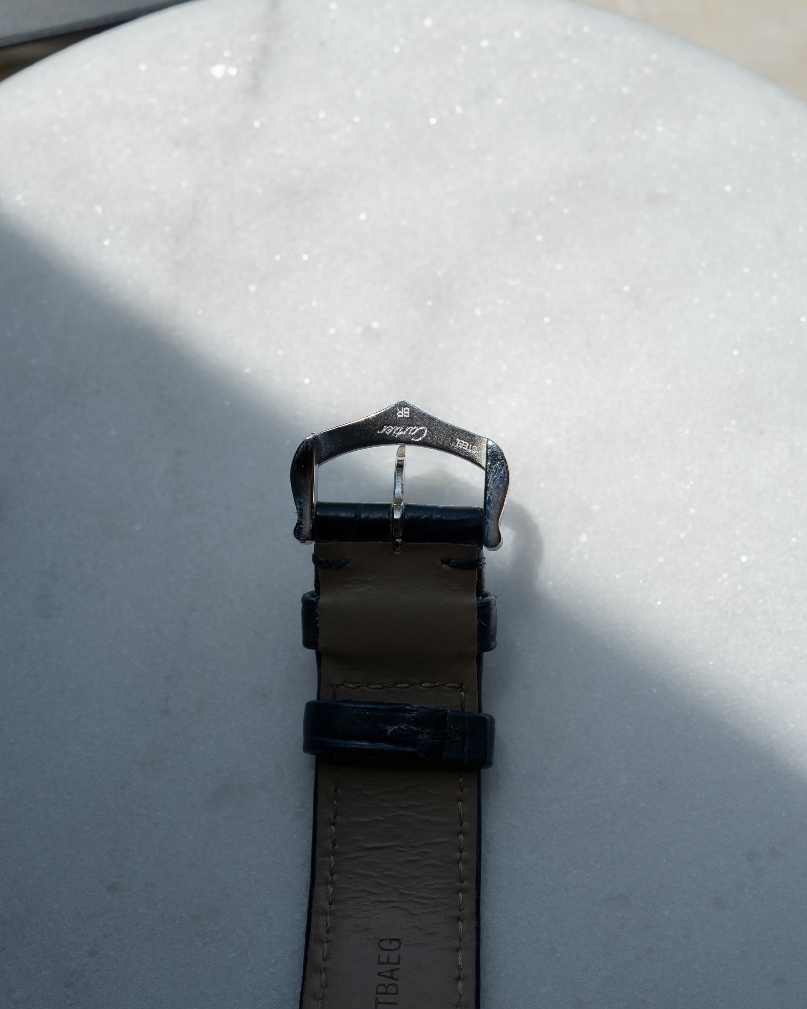 Cartier Must Tank steel, Blue dial - WSTA0055