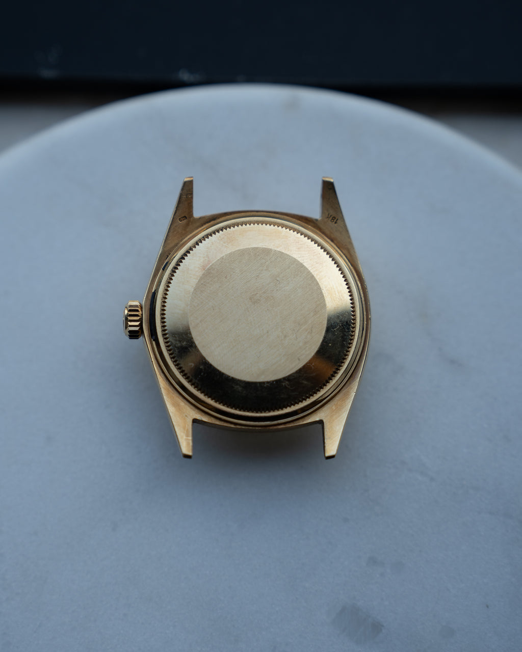 Rolex Day-Date in Yellow Gold ref 1803 Grey Dial 1971 on President bracelet