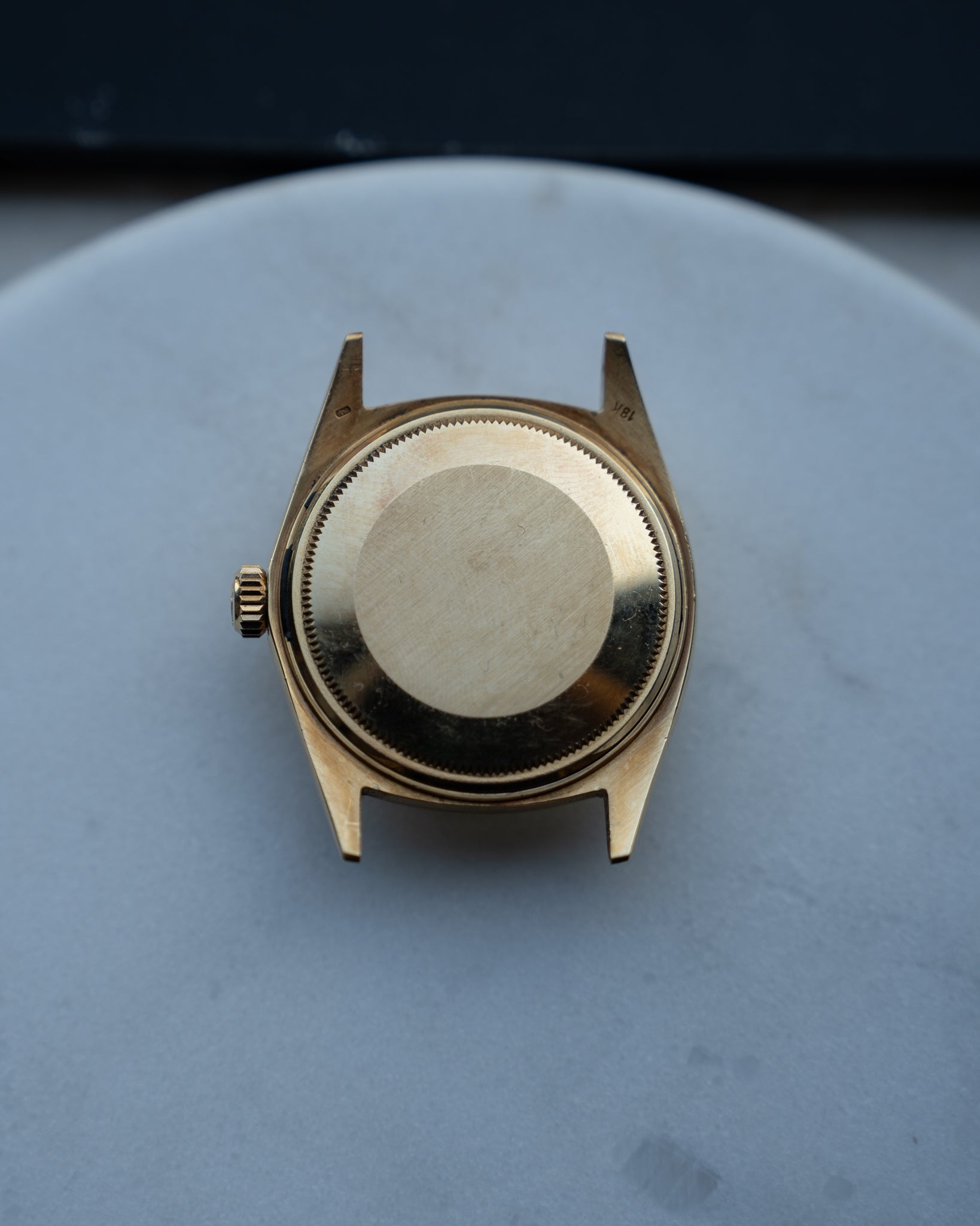 Rolex Day-Date in Yellow Gold ref 1803 Grey Dial 1971 on President bracelet