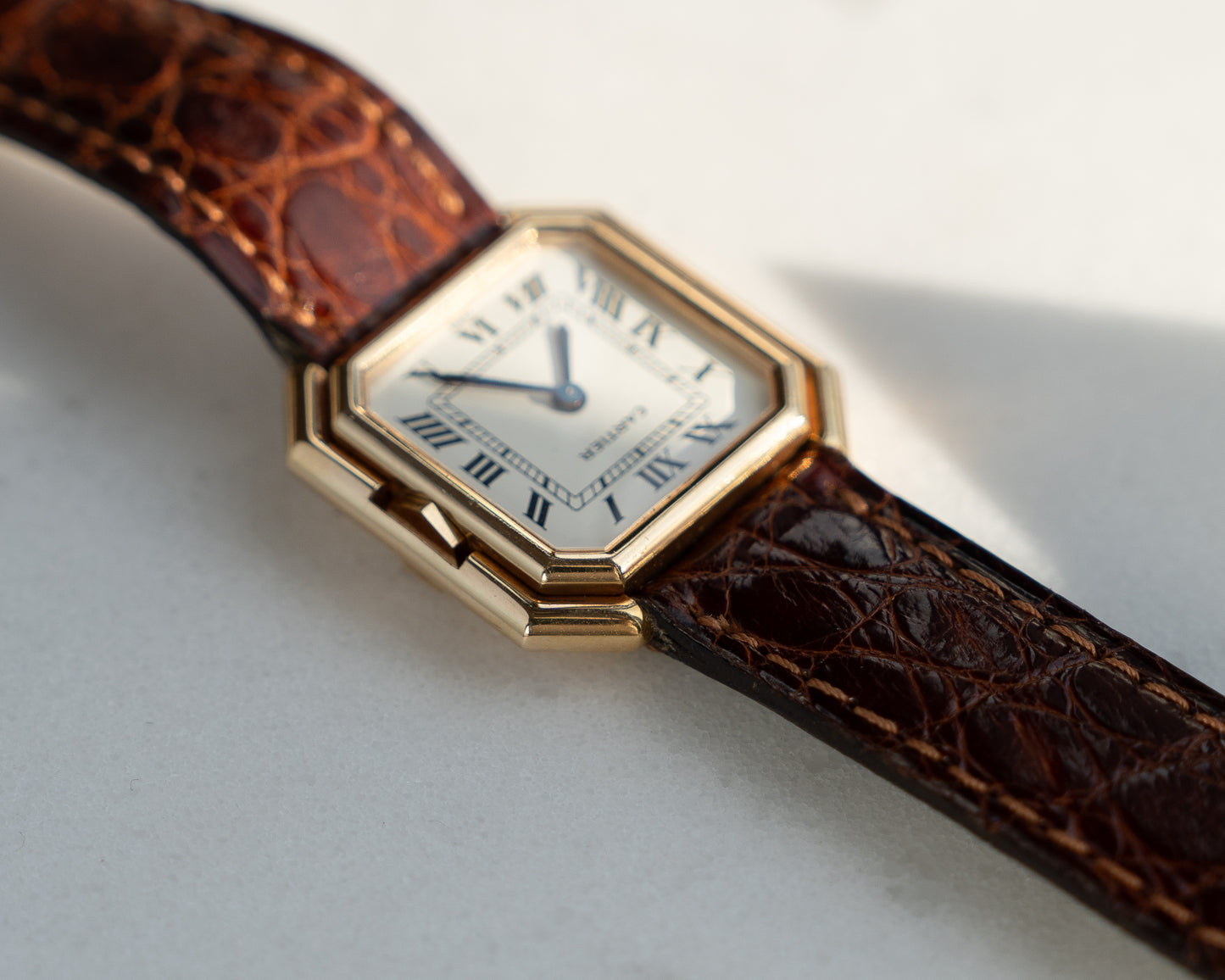 Cartier Ceinture Yellow Gold, Paris Dial, SM - mechanical movement - box and papers