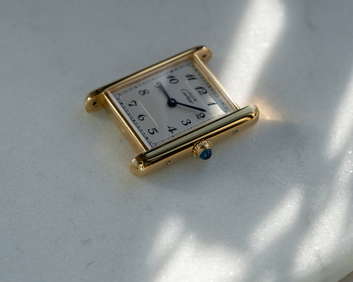 Must de Cartier Tank Breguet Numerals - LM size - box and papers