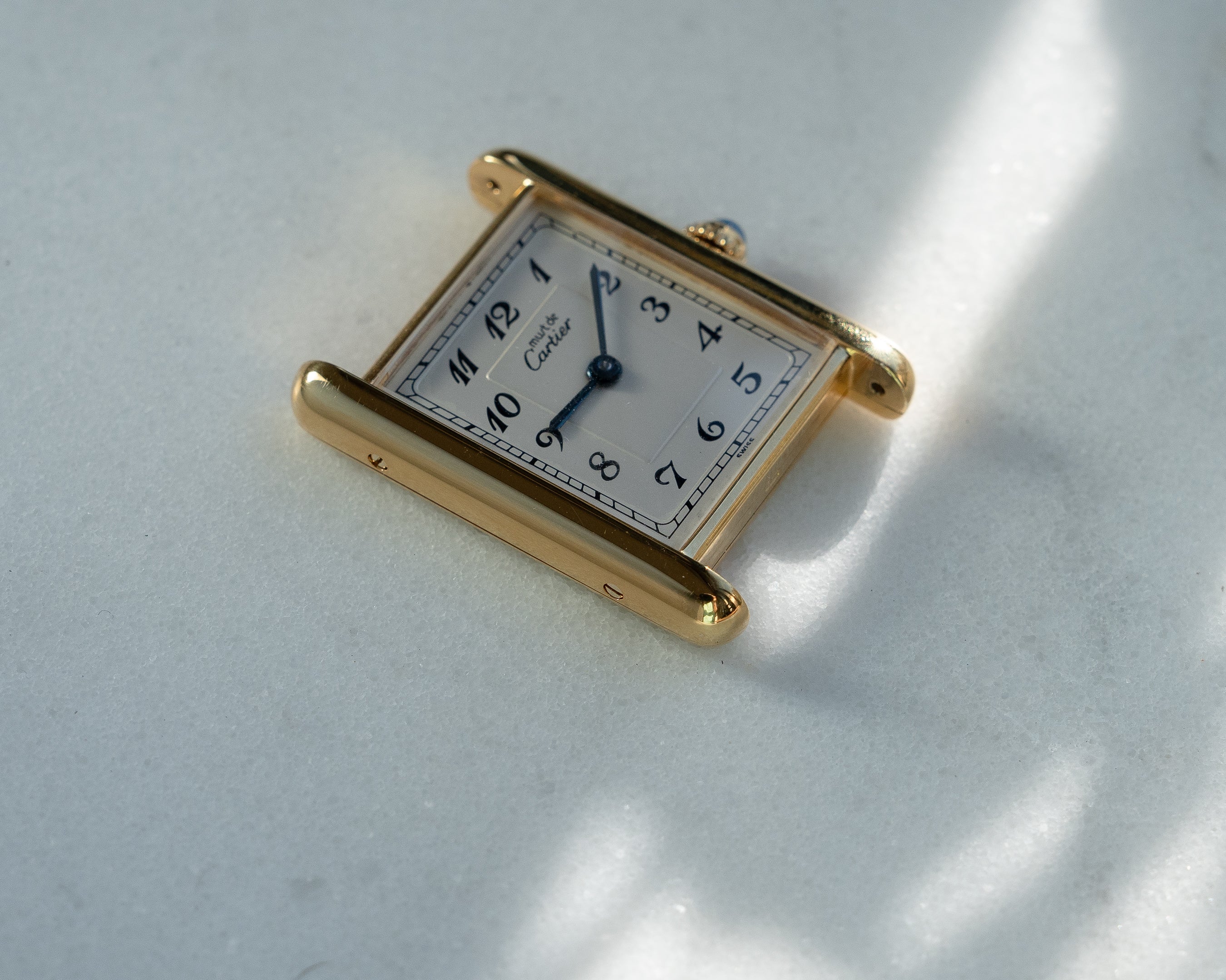 Must de Cartier Tank Breguet Numerals - LM size - box and papers