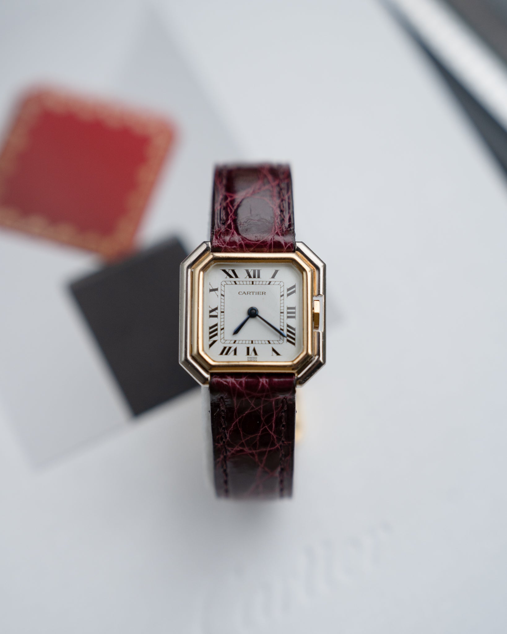 Cartier Ceinture 18k White & Yellow Gold, SM size - mechanical wind movement