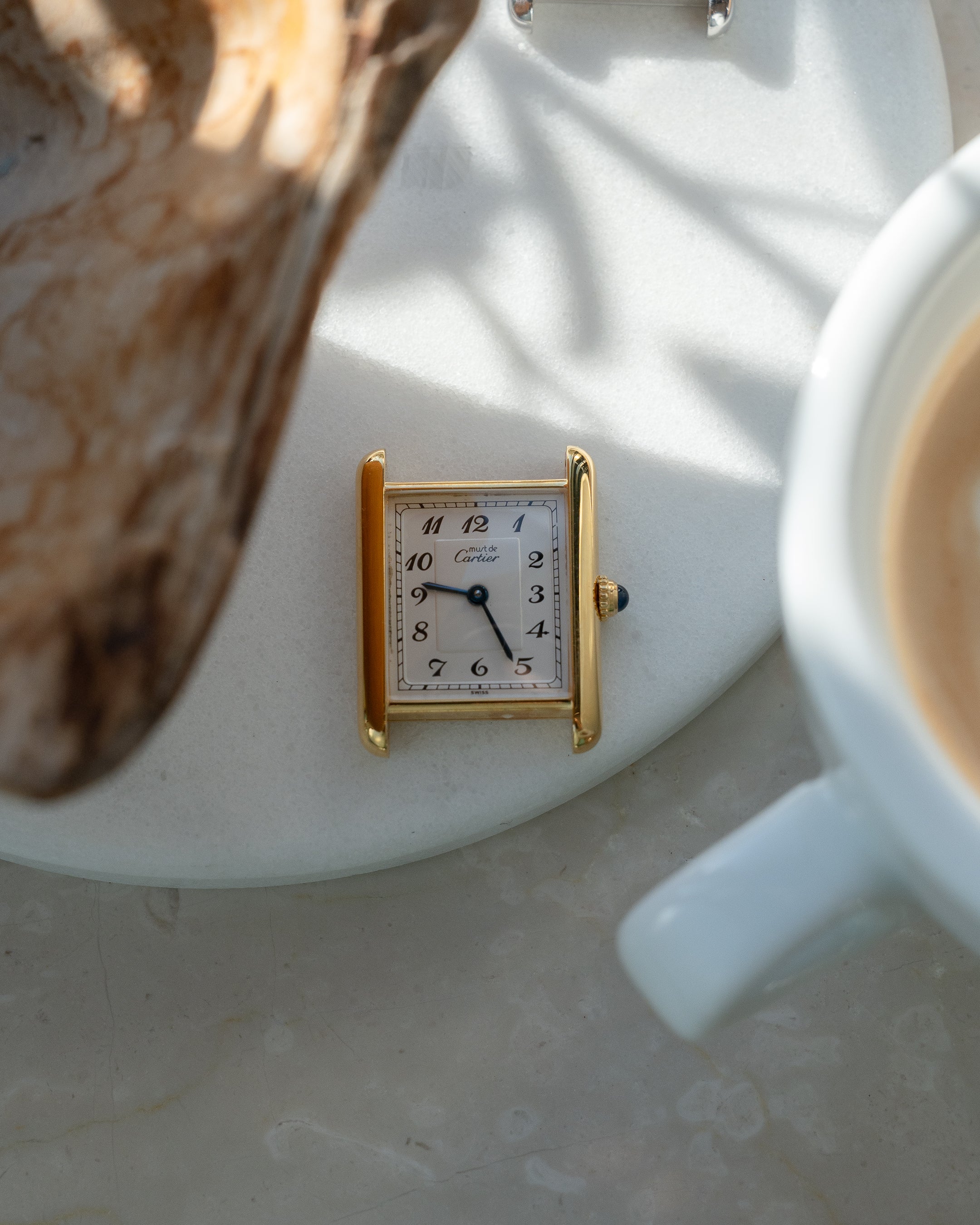 Must de Cartier Tank Breguet Numerals - LM size - box and papers