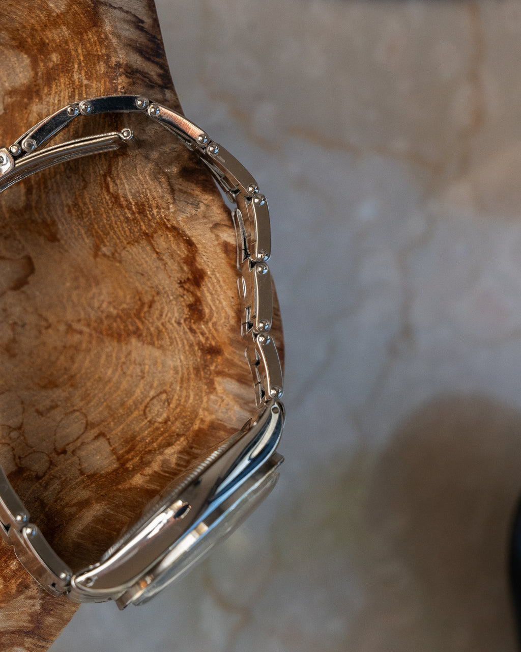 Rolex Oyster Perpetual ref 1007 blue brick dial from 1969
