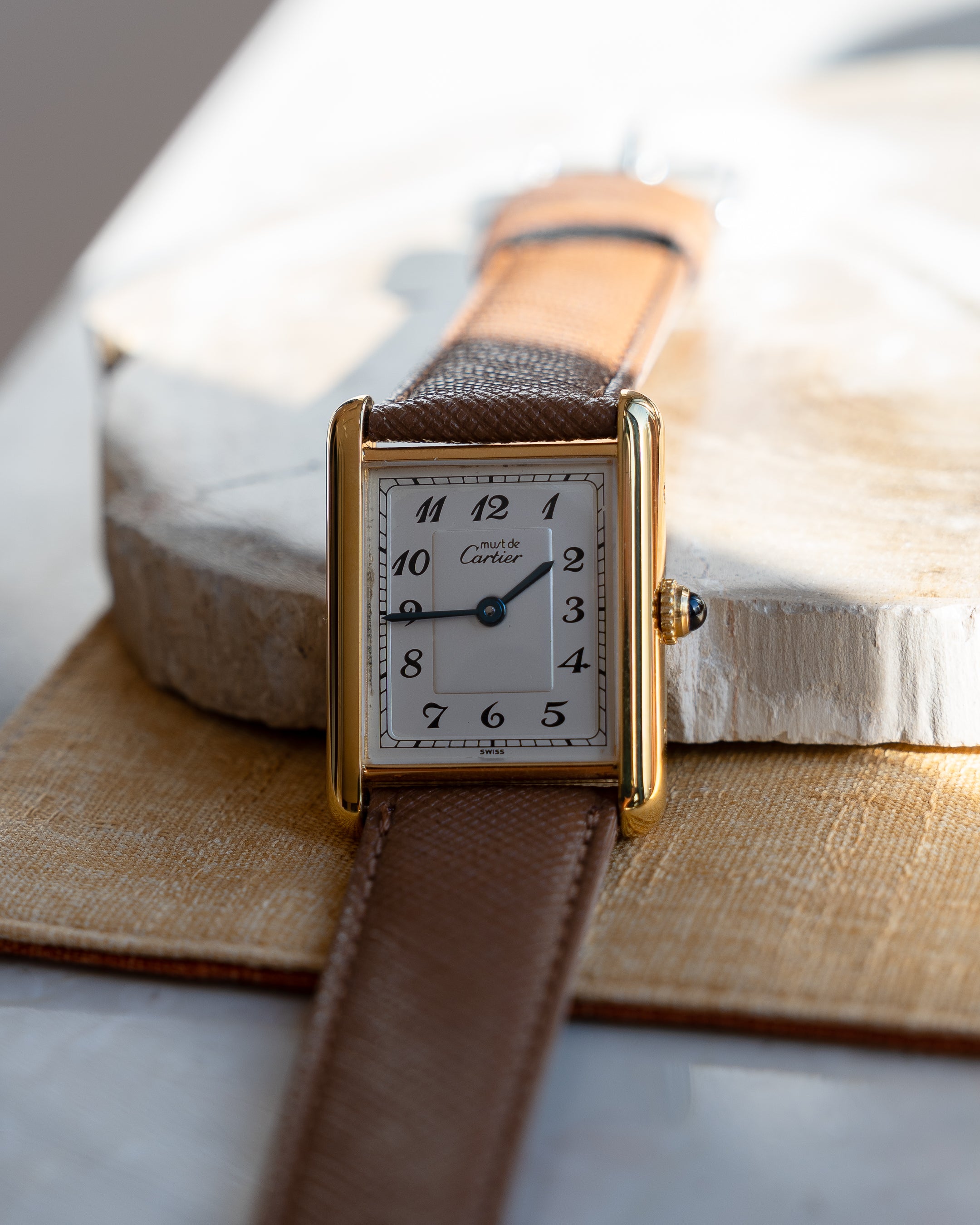 Must de Cartier Tank Breguet Numerals - LM size - box and papers