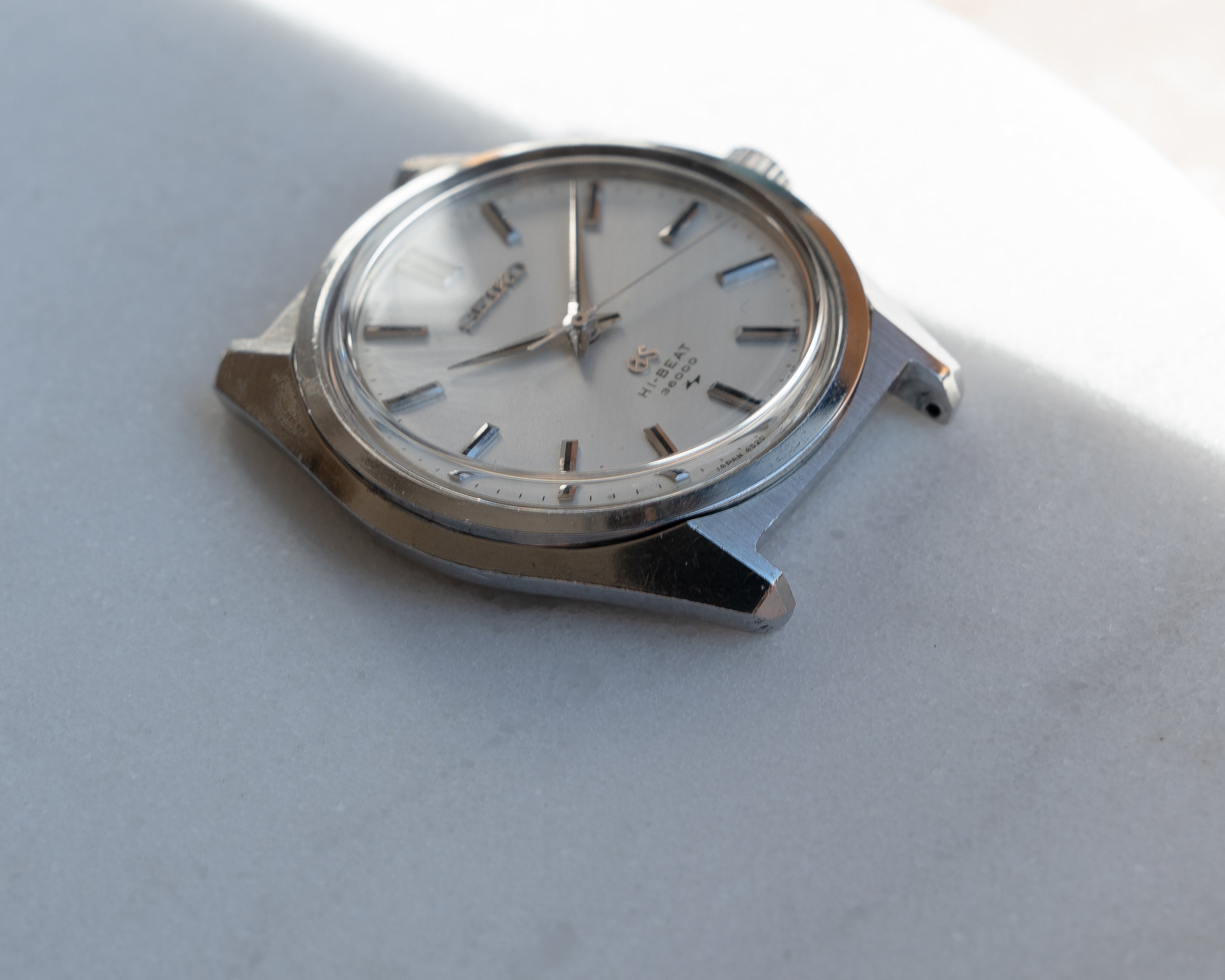 Grand Seiko 4520-8000 in steel, hibeat 1968 September