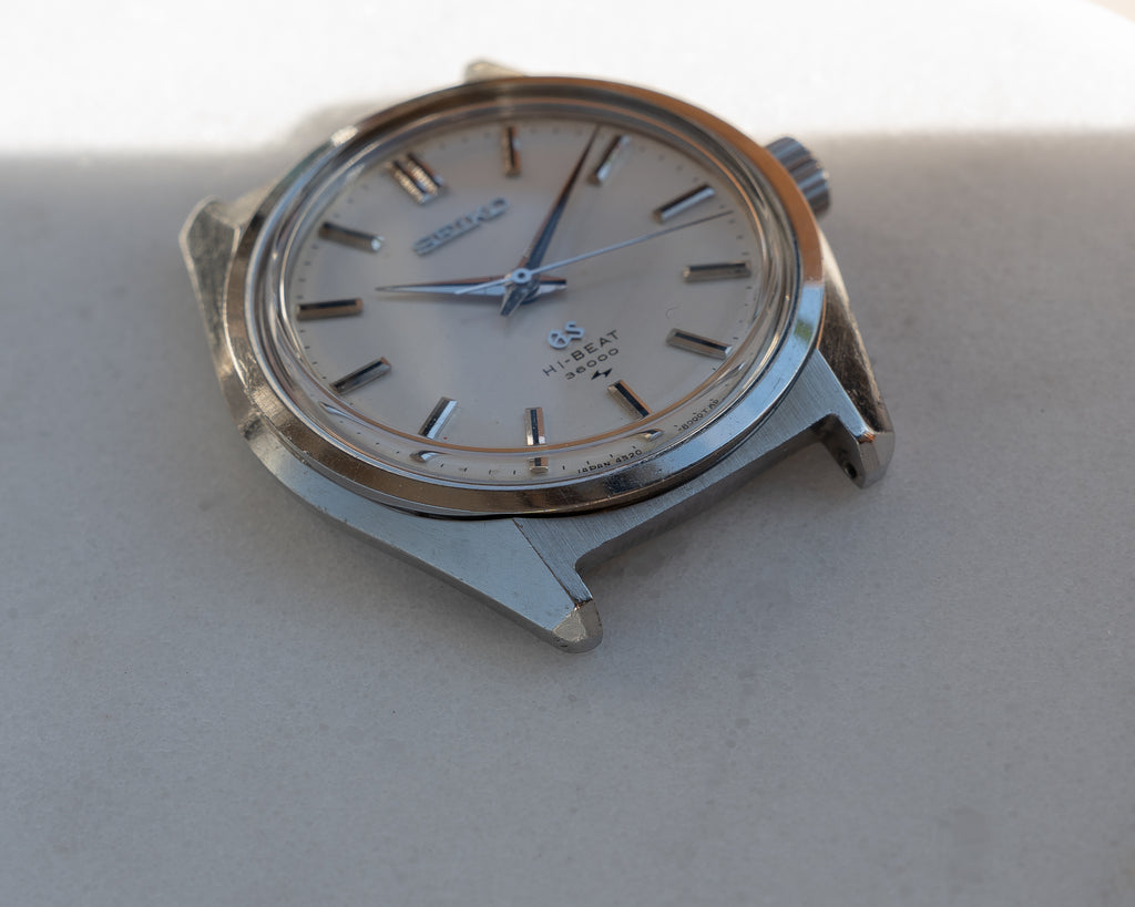 Grand Seiko 4520-8000 in steel, hibeat 1968 September