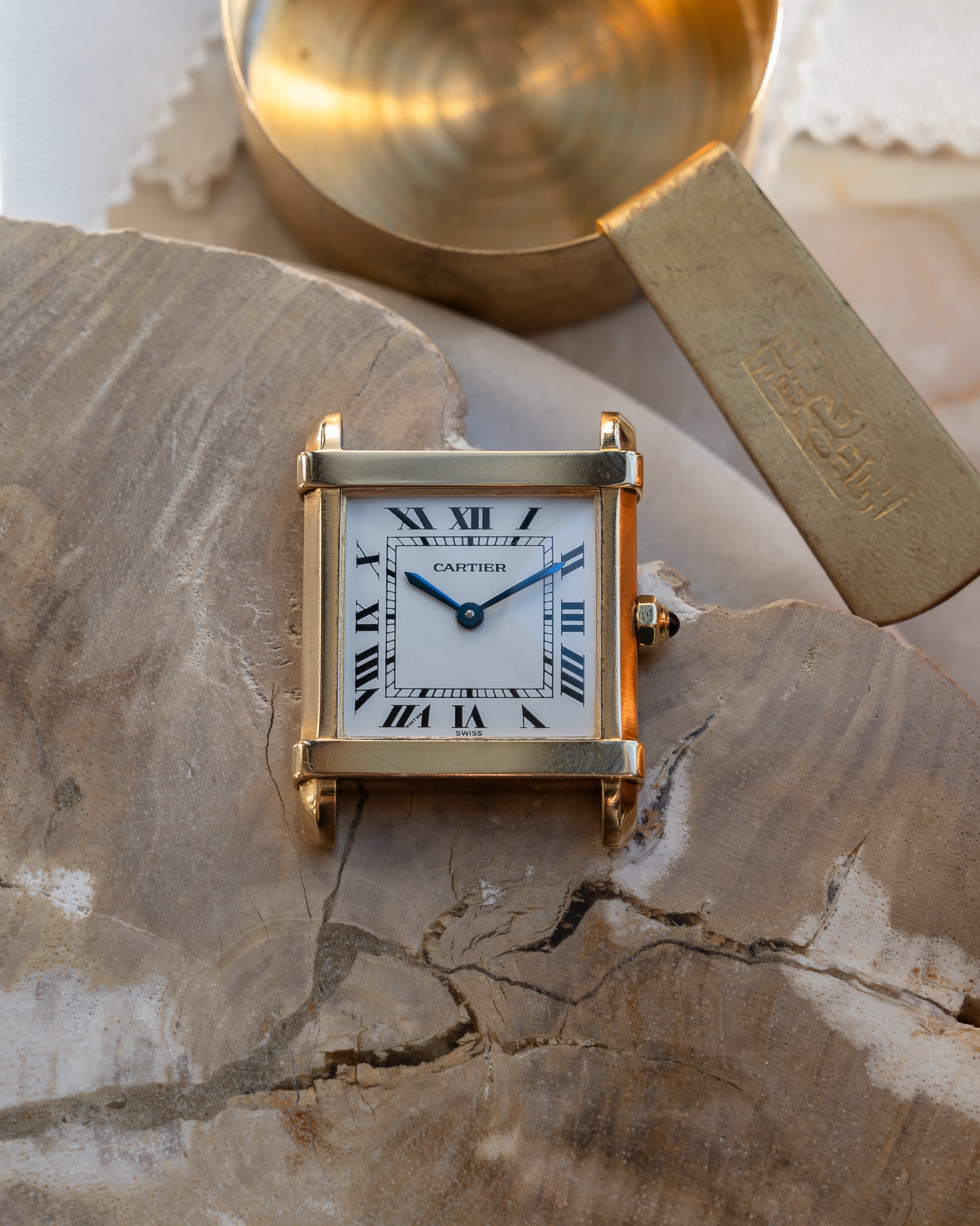 Cartier Tank Chinoise ref 8105 in 18k Yellow Gold