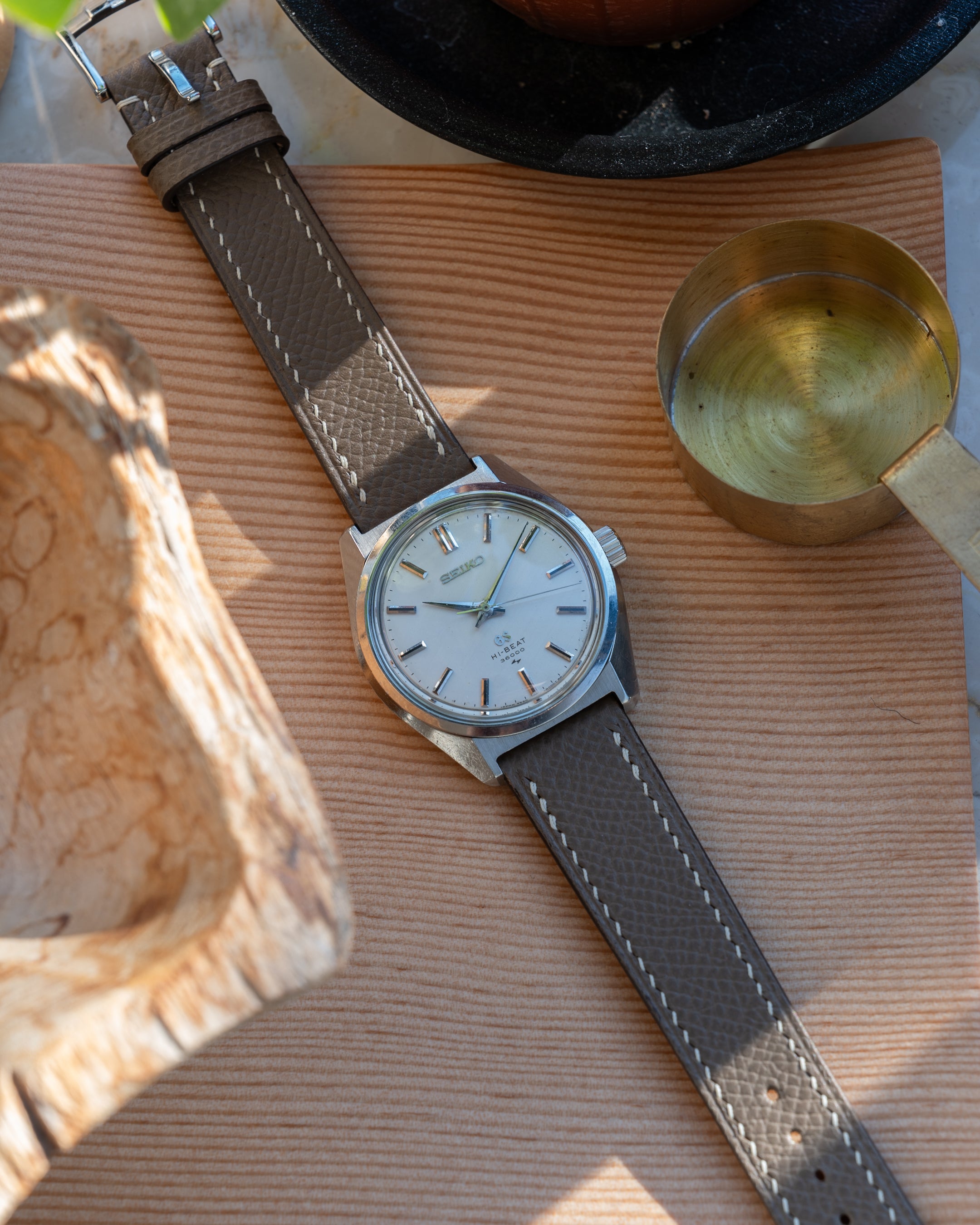 Grand Seiko 4520-8000 in steel, hibeat 1968 September
