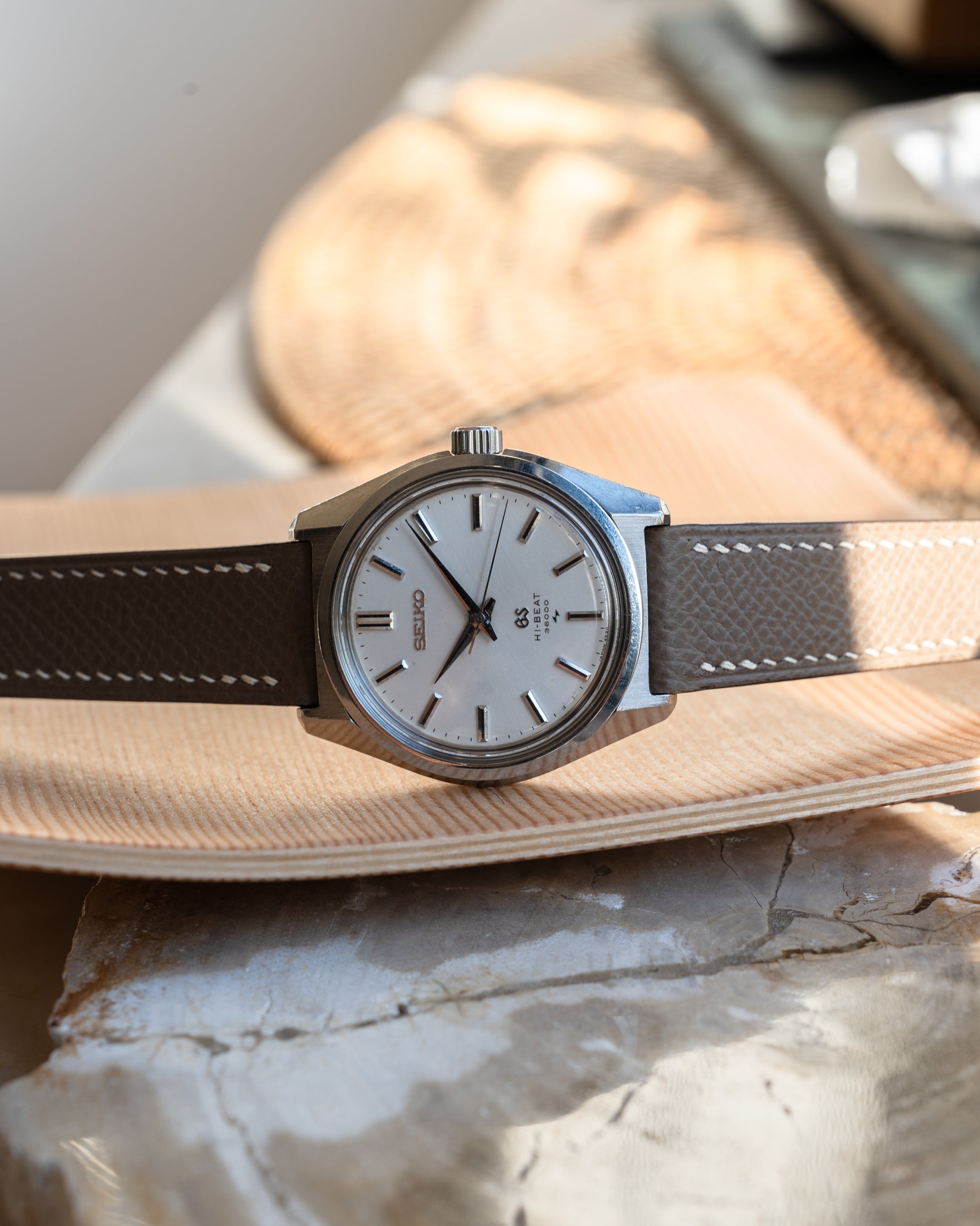 Grand Seiko 4520-8000 in steel, hibeat 1968 September