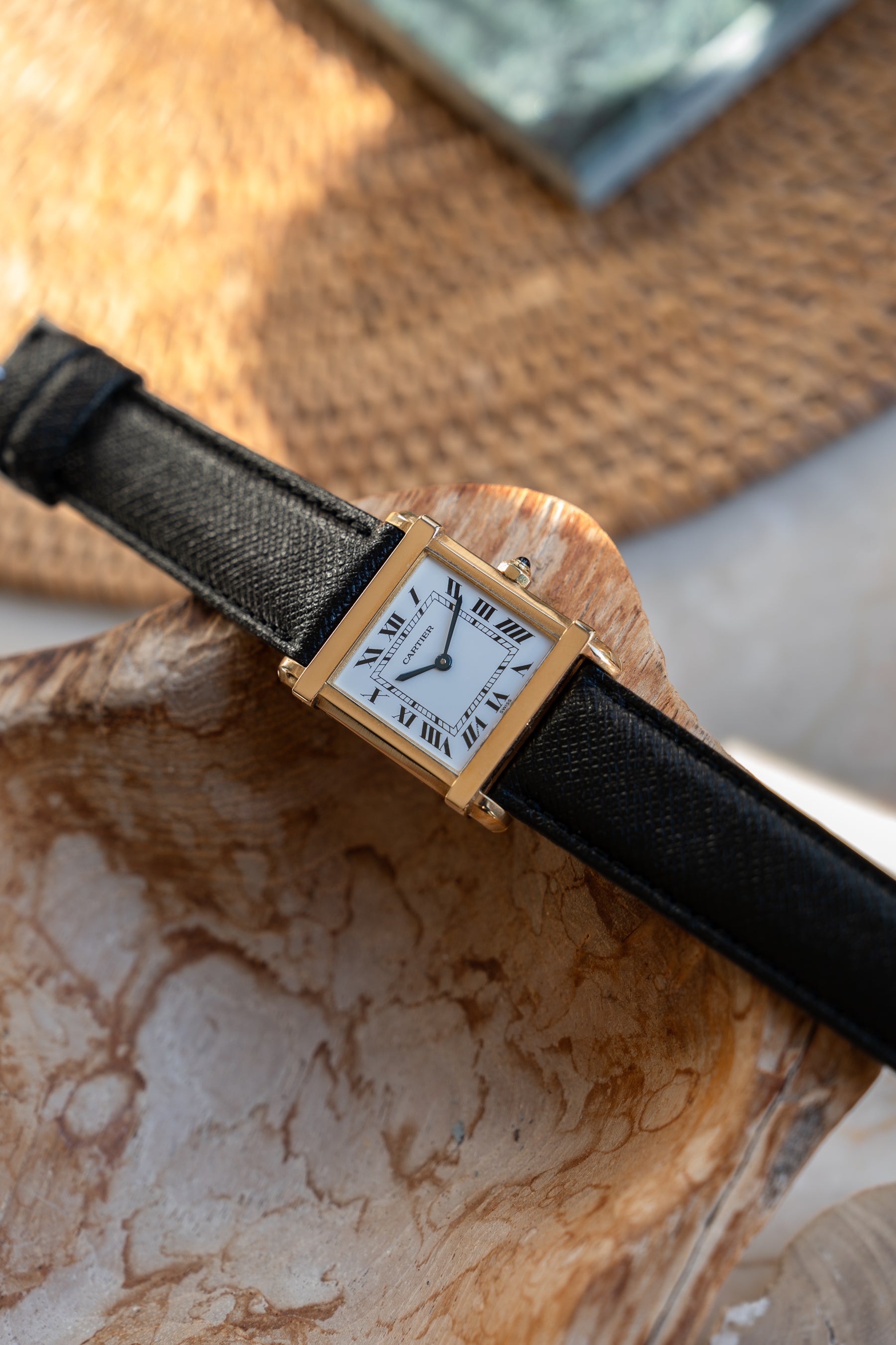 Cartier Tank Chinoise ref 8105 in 18k Yellow Gold