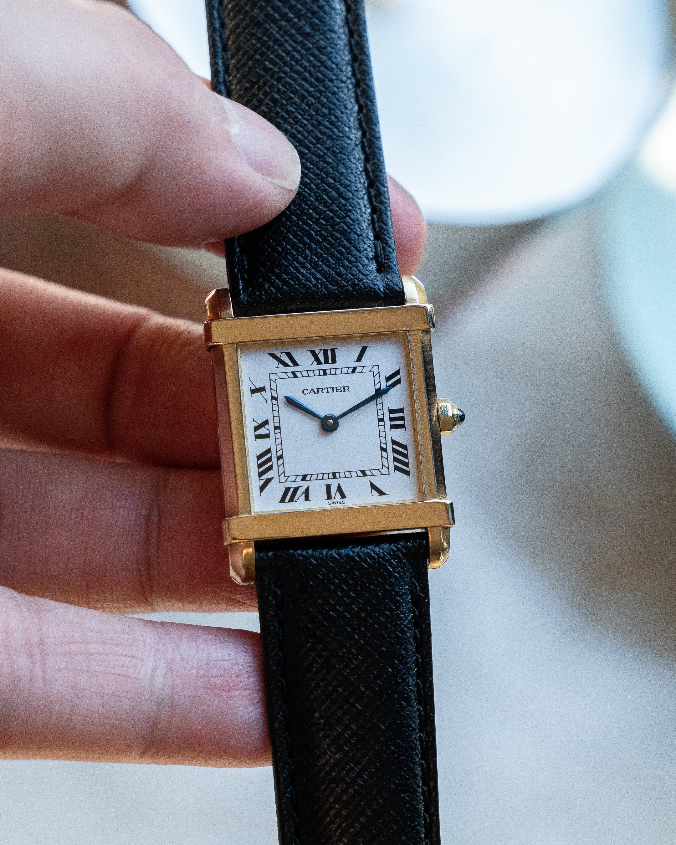 Cartier Tank Chinoise ref 8105 in 18k Yellow Gold