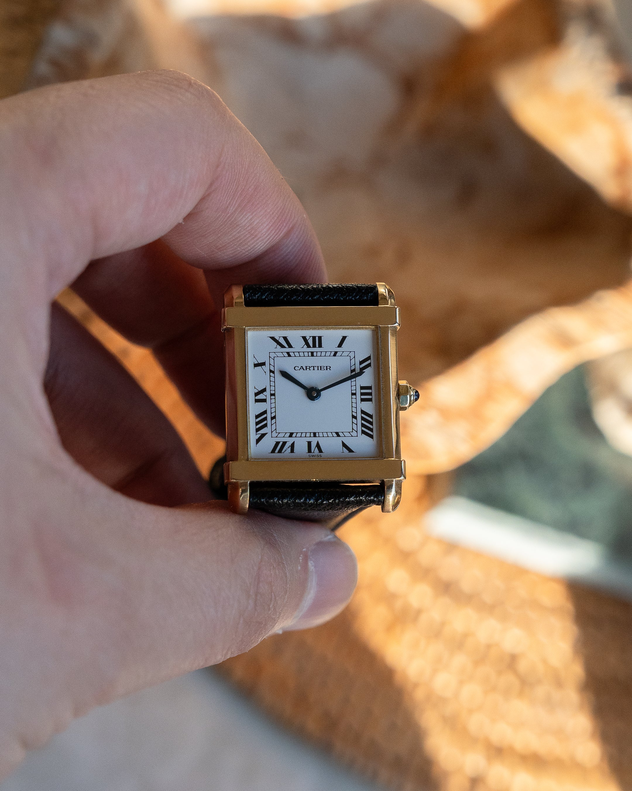 Cartier Tank Chinoise ref 8105 in 18k Yellow Gold