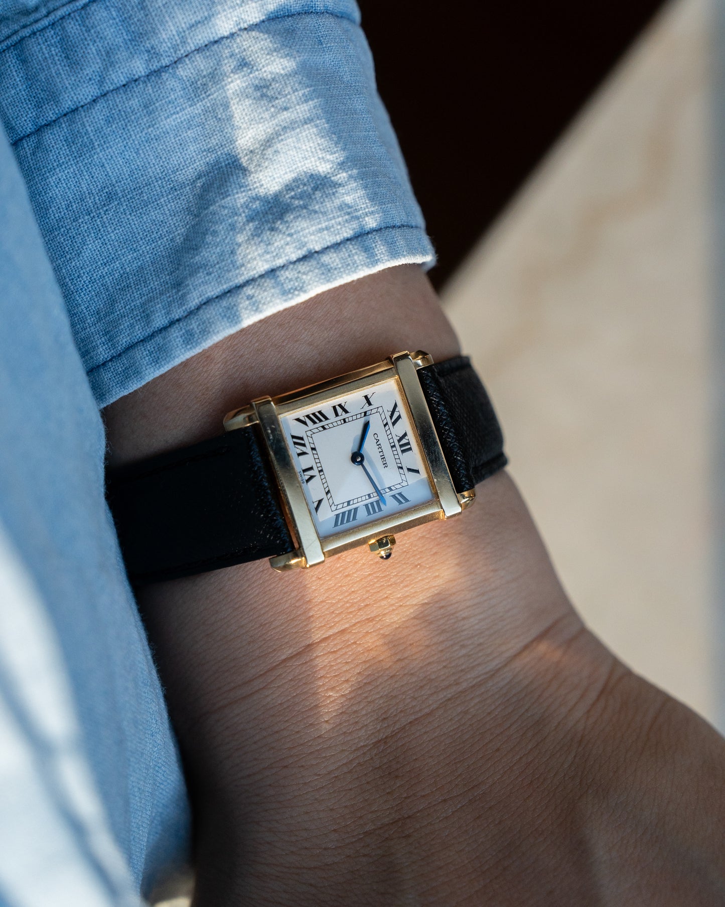 Cartier Tank Chinoise ref 8105 in 18k Yellow Gold