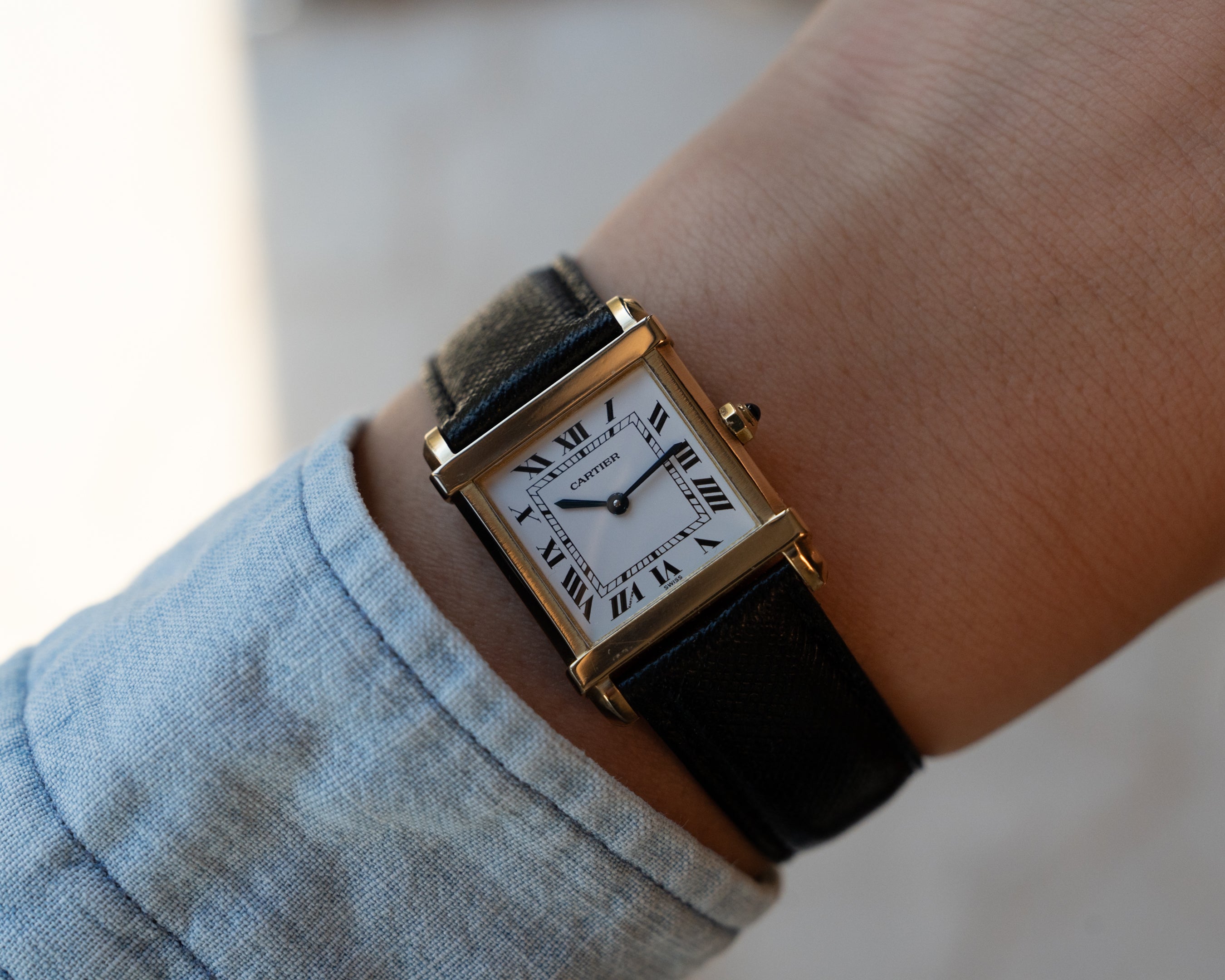 Cartier Tank Chinoise ref 8105 in 18k Yellow Gold