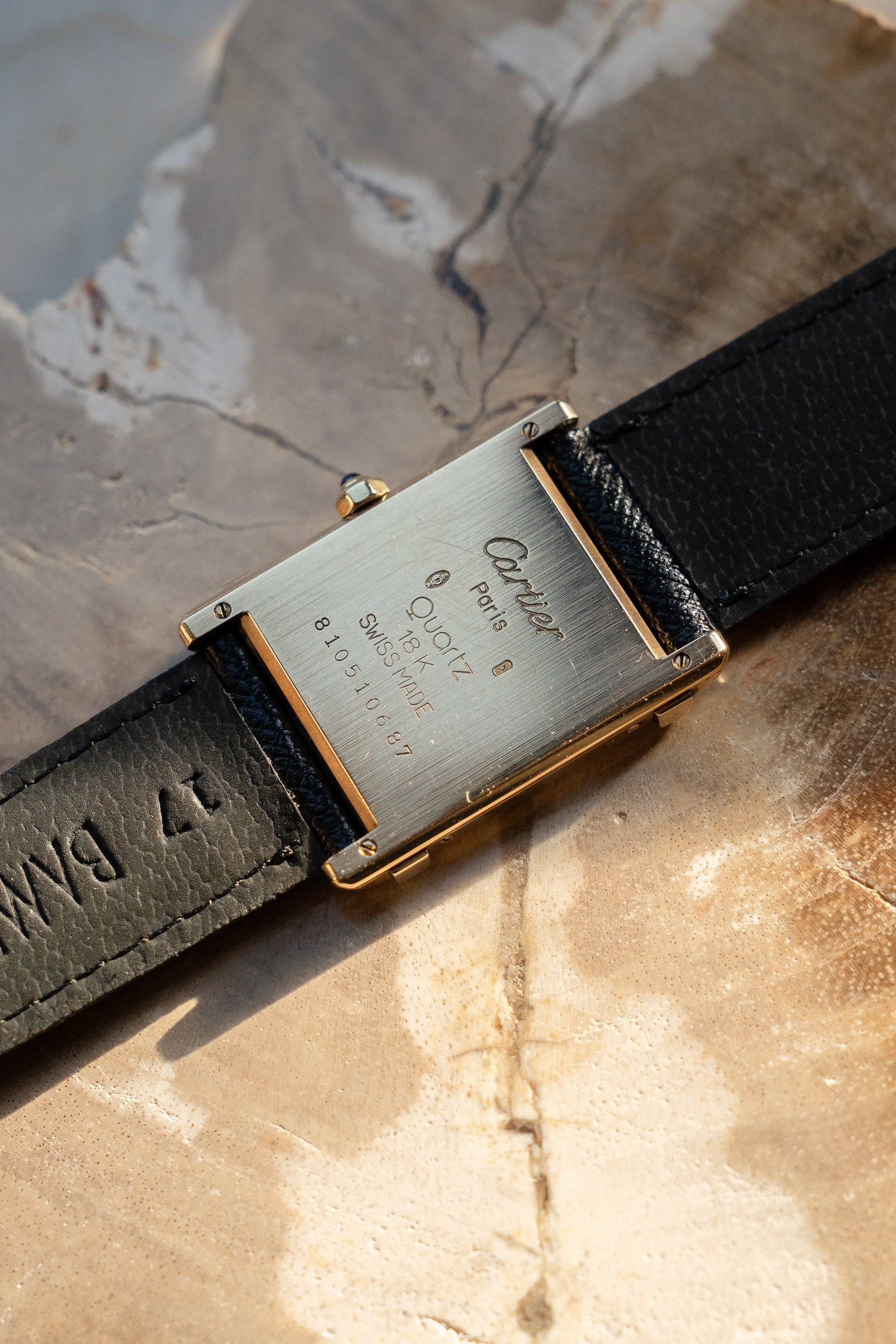Cartier Tank Chinoise ref 8105 in 18k Yellow Gold
