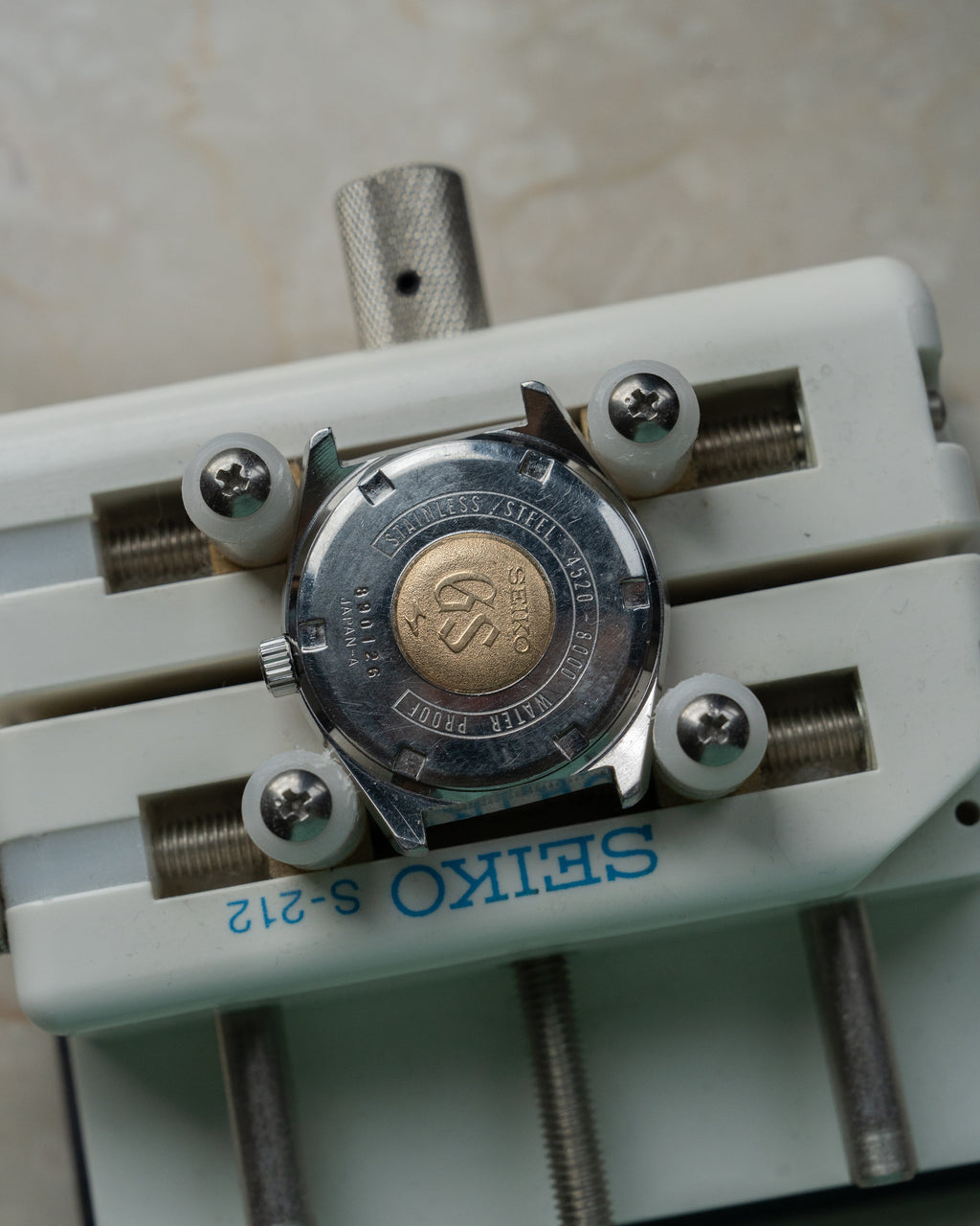 Grand Seiko 4520-8000 in steel, hibeat 1968 September