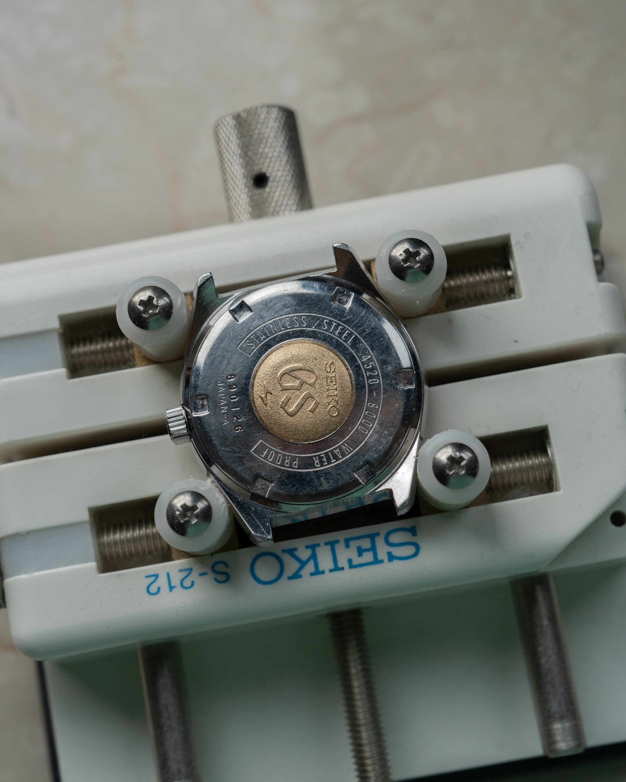 Grand Seiko 4520-8000 in steel, hibeat 1968 September