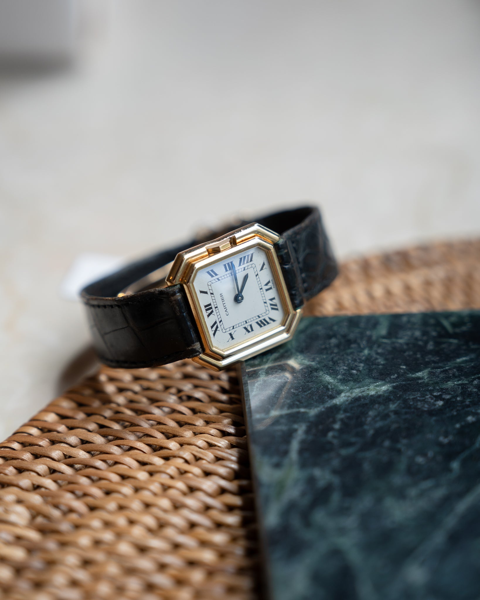 Cartier Ceinture Yellow Gold, Paris Dial, SM size - mechanical wind movement