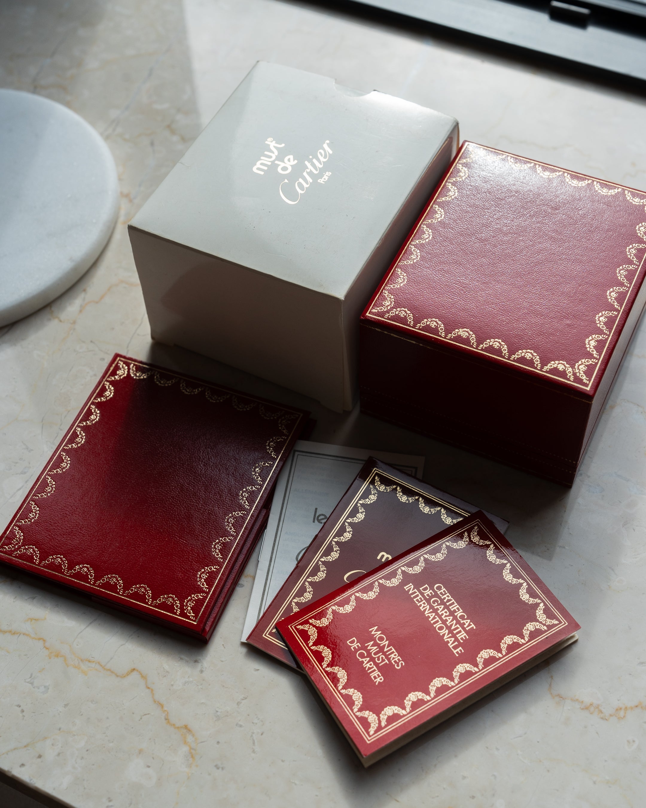 Must de Cartier Tank Breguet Numerals - LM size - box and papers
