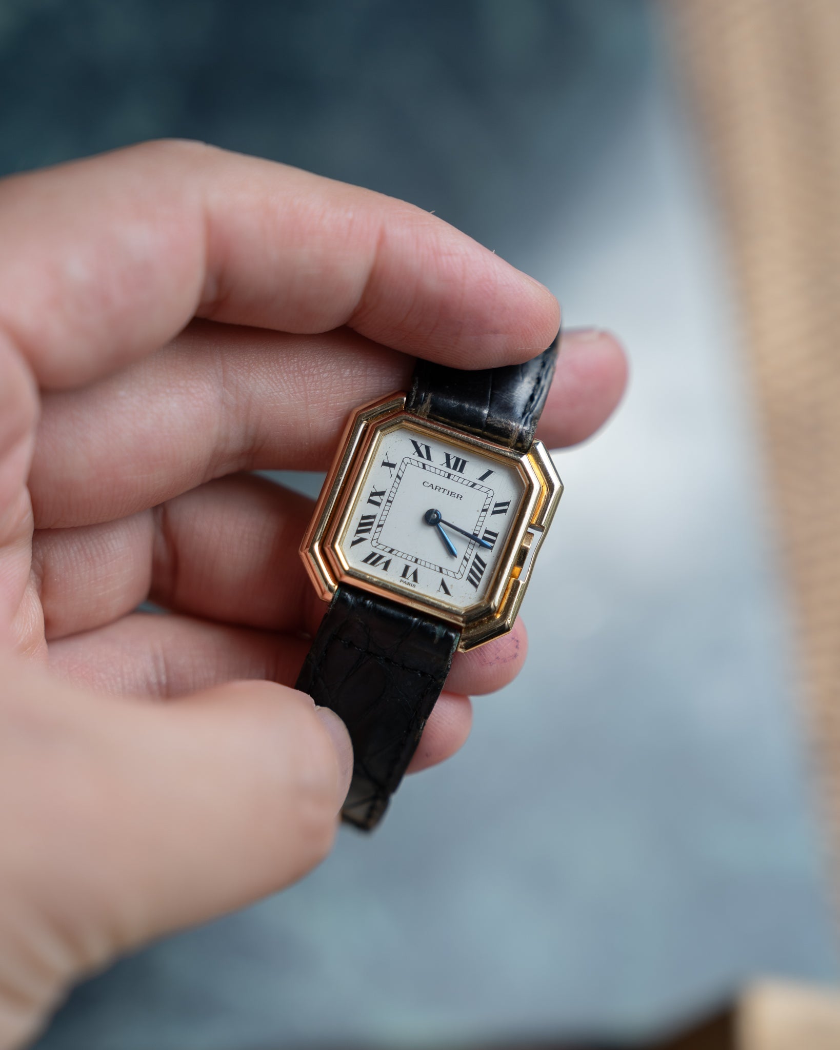 Cartier Ceinture Yellow Gold, Paris Dial, SM size - mechanical wind movement