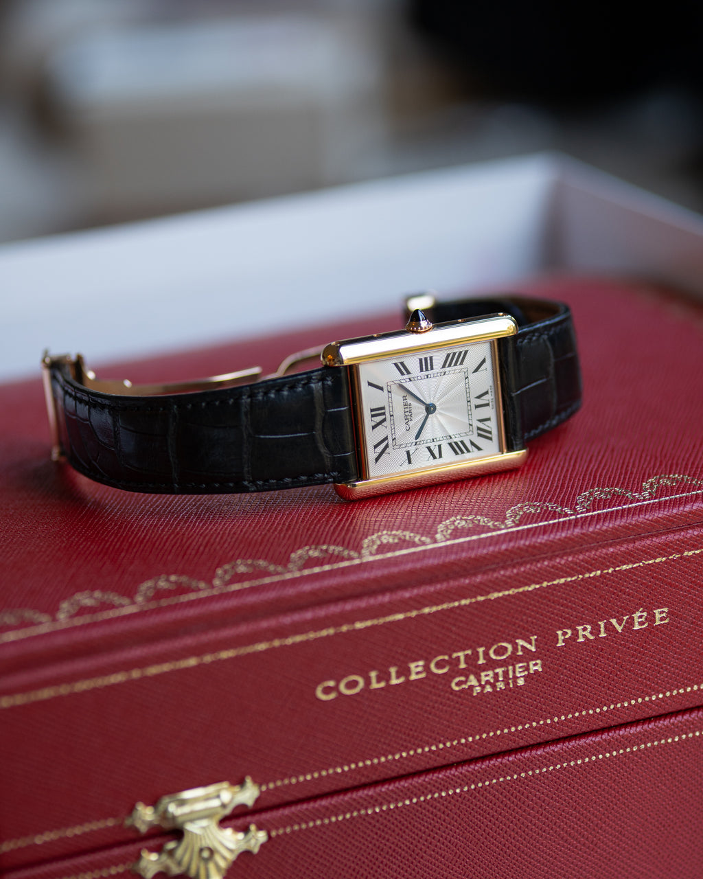 Cartier Tank XL Rose Gold CPCP - full set