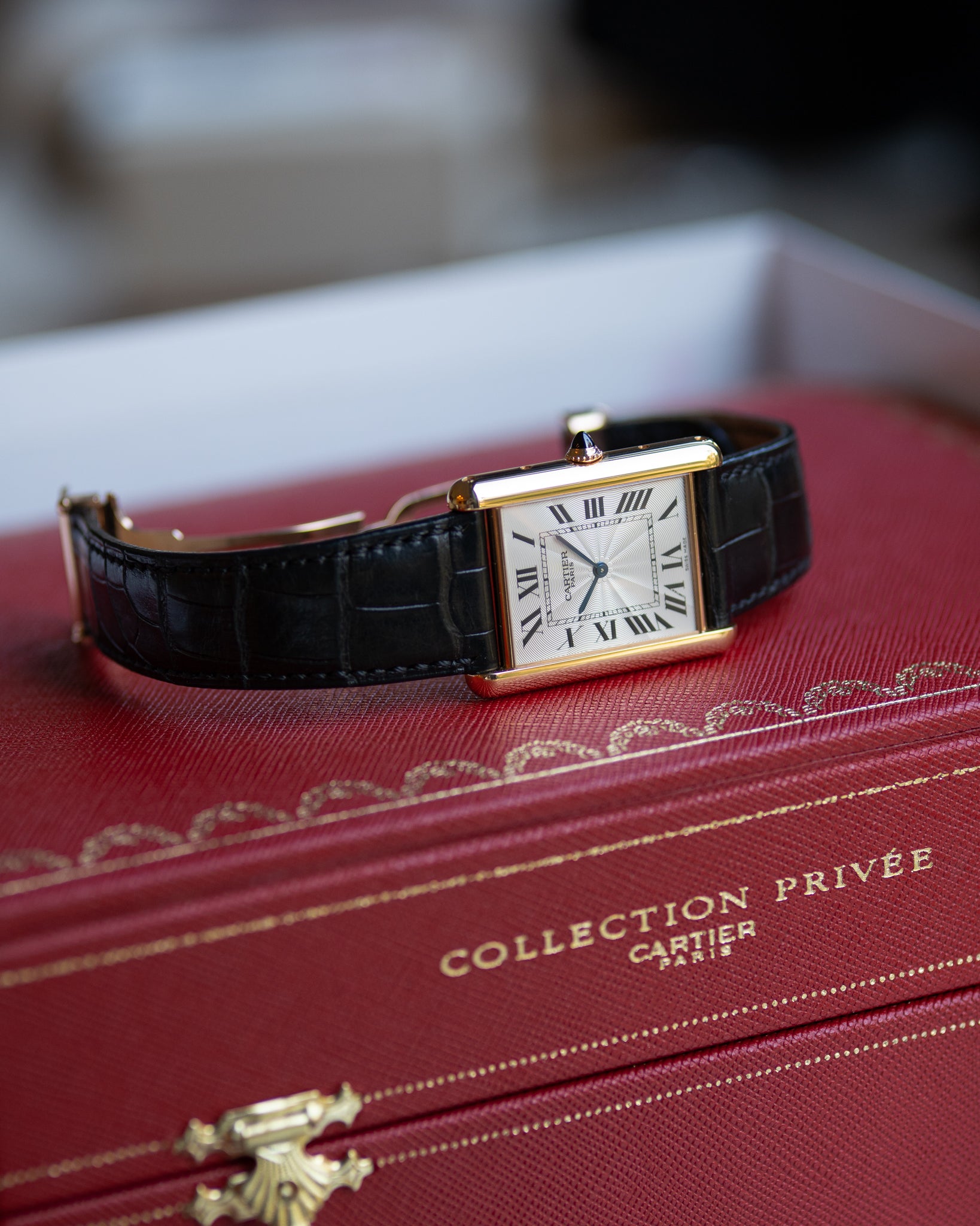 Cartier Tank XL Rose Gold CPCP - full set