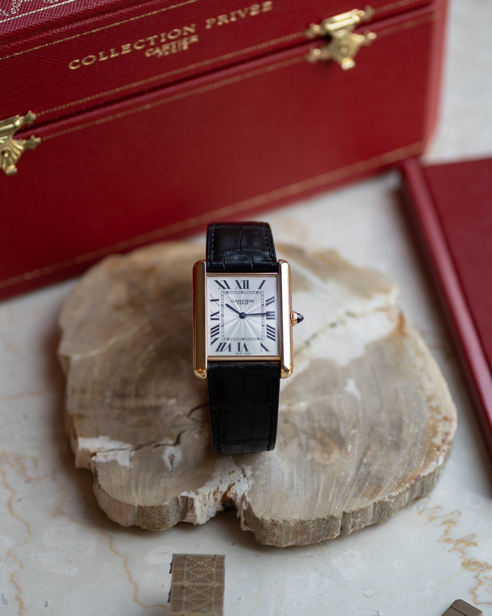 Cartier Tank XL Rose Gold CPCP - full set