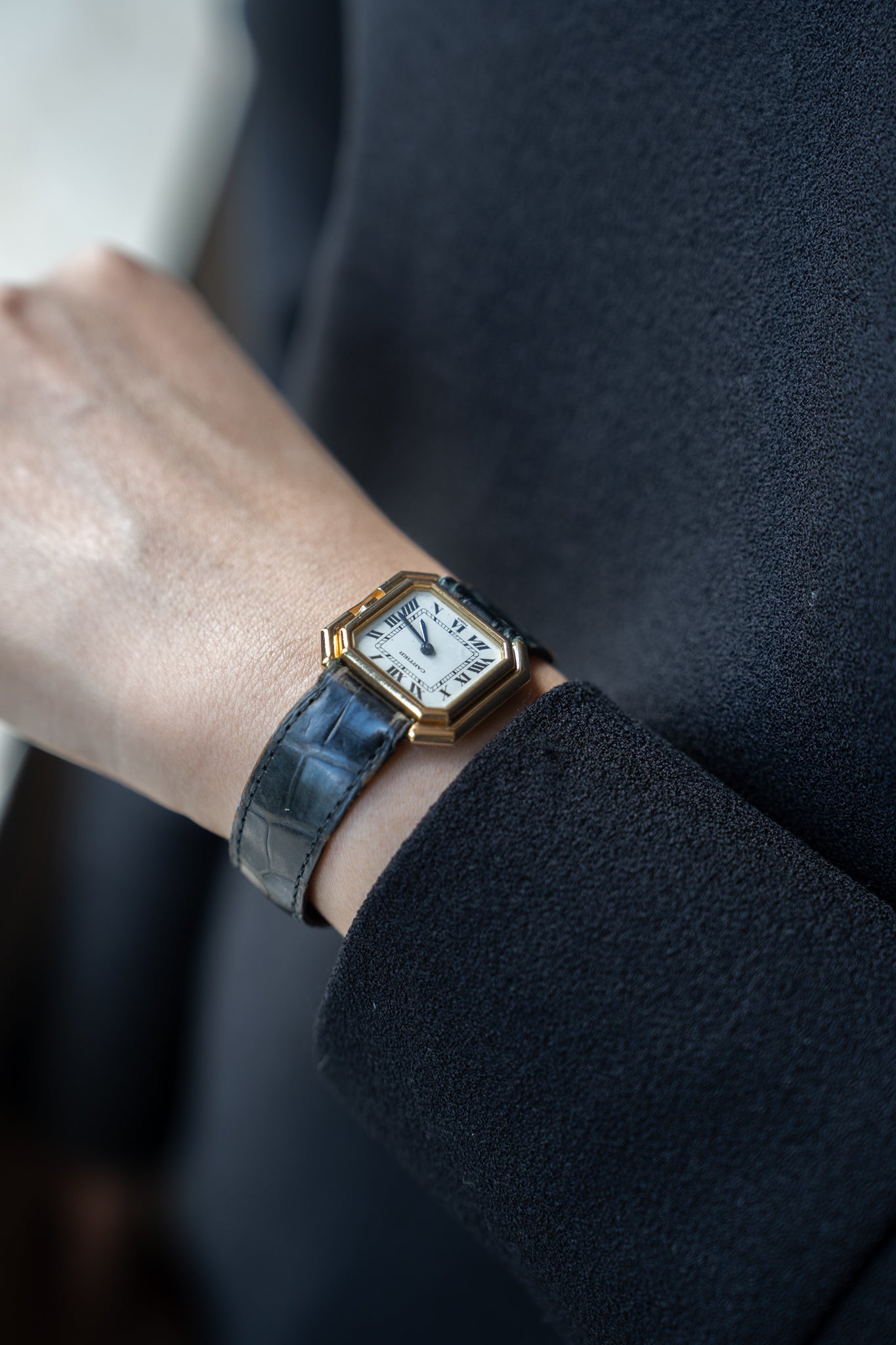 Cartier Ceinture Yellow Gold, Paris Dial, SM size - mechanical wind movement