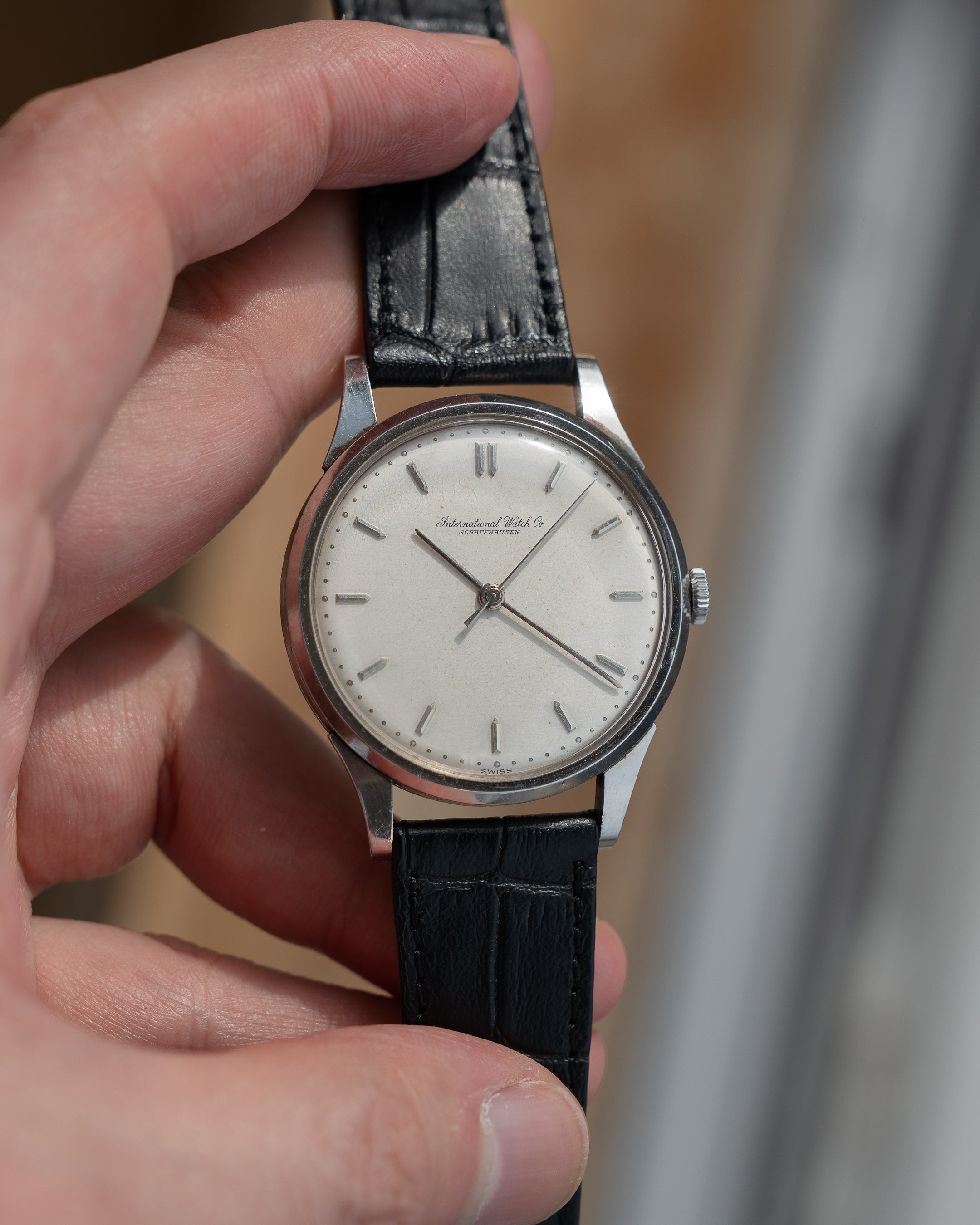 IWC dress watch in platinum - Caliber 89, early 1960's