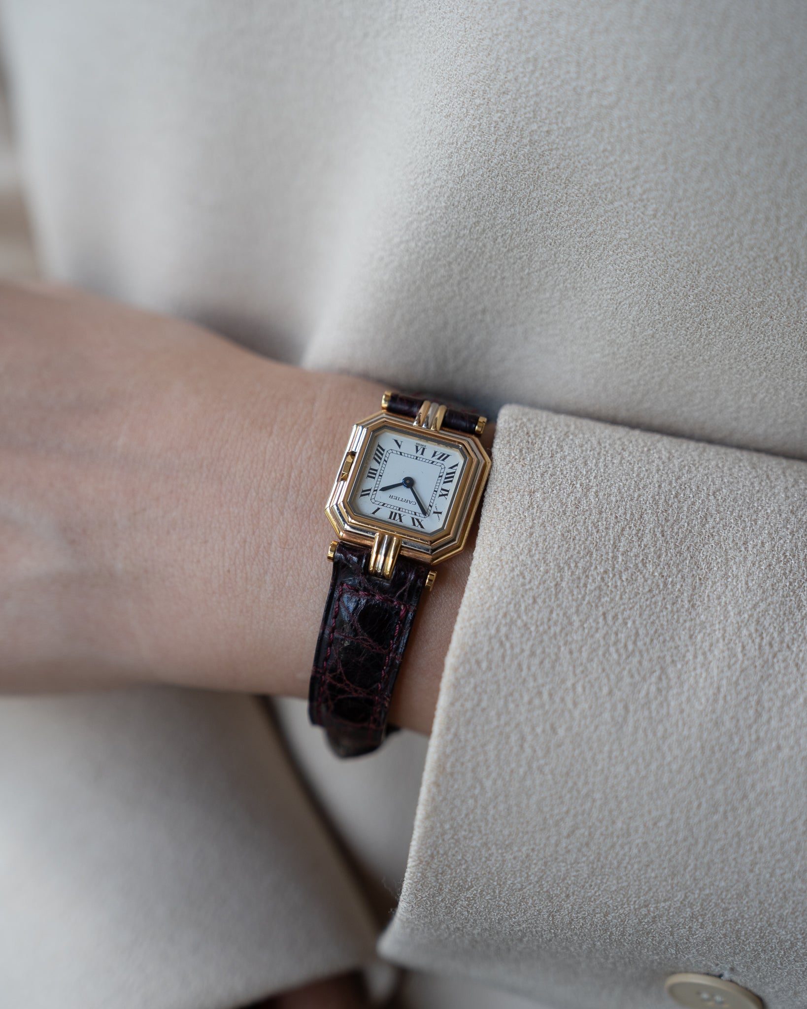 Cartier Ceinture Trinity- Yellow Gold, Pink Gold, White Gold- SM size & quartz movement