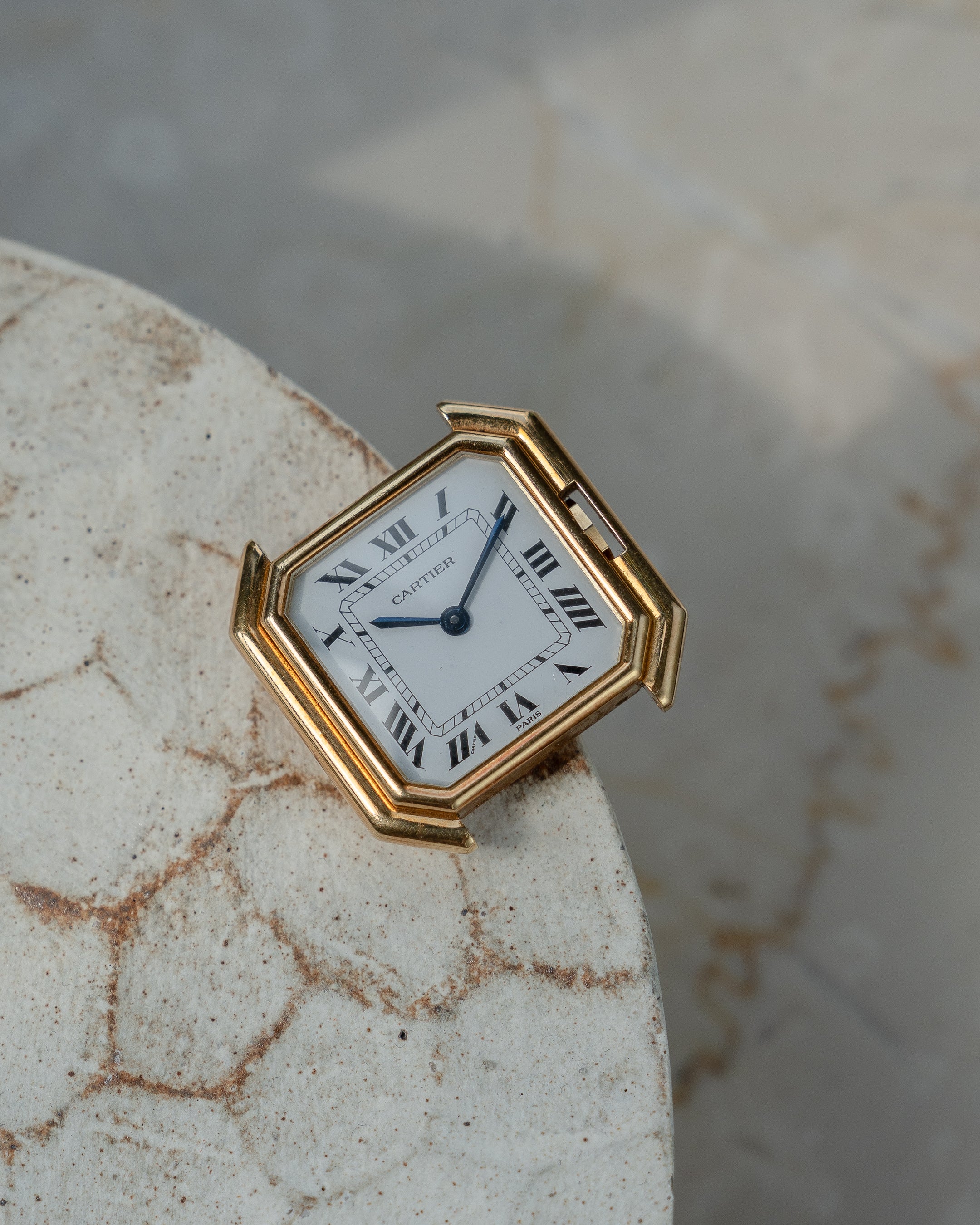 Cartier Ceinture in yellow gold, ref 78099 LM size, with original gold deployant clasp
