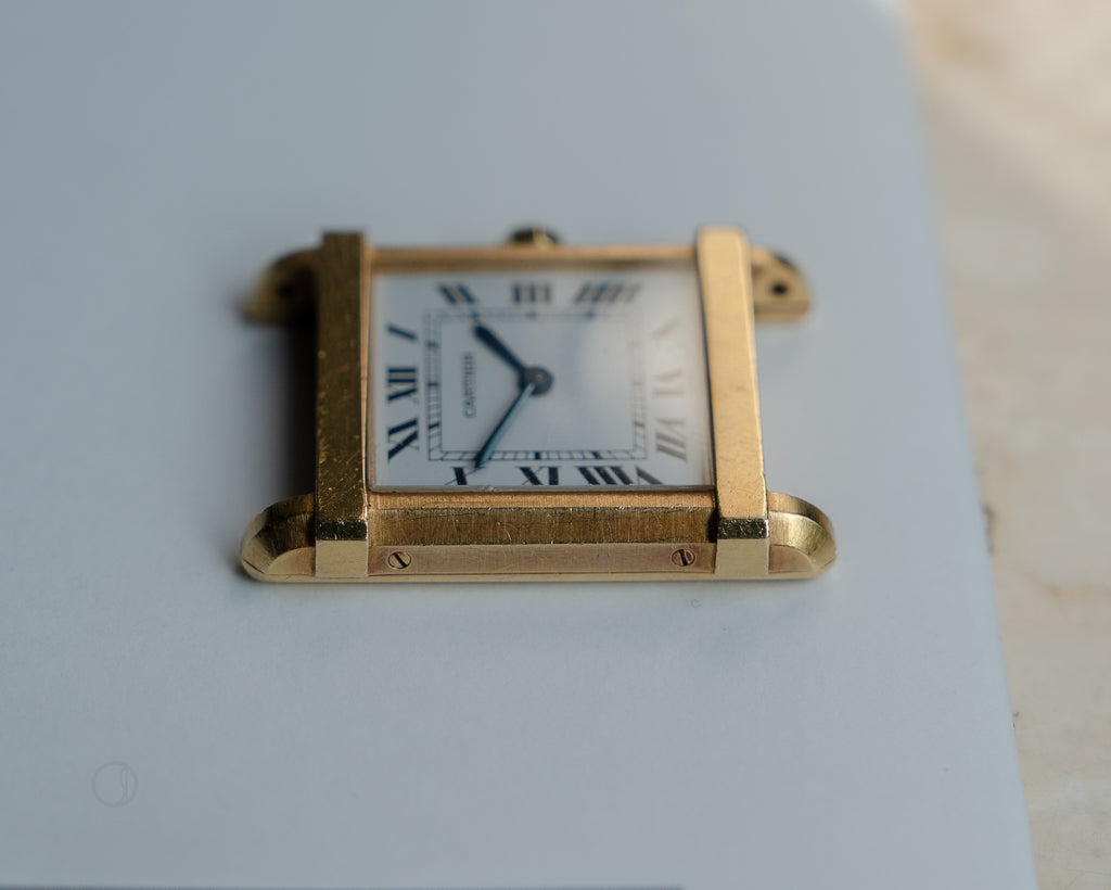 Cartier Tank Chinoise reference 8105 in 18k Yellow Gold