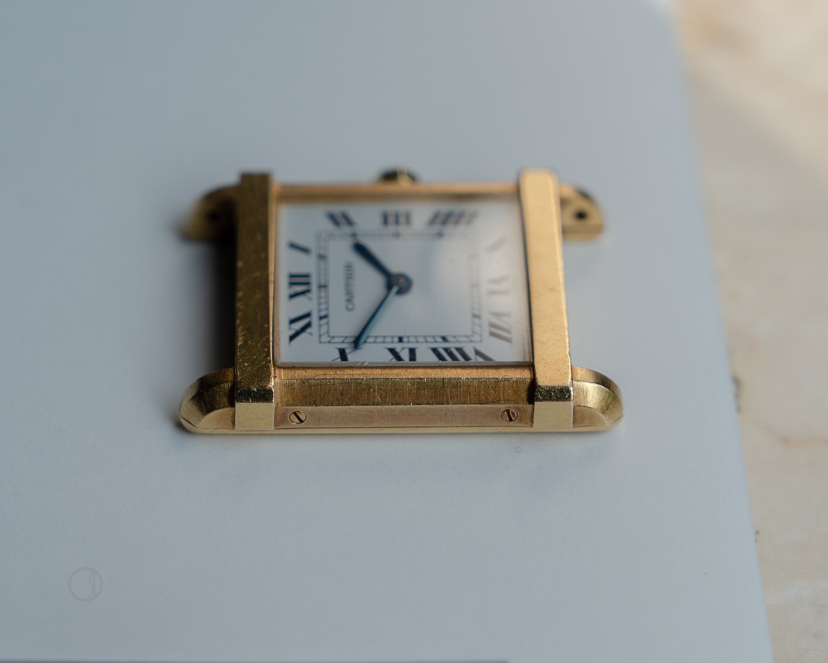 Cartier Tank Chinoise reference 8105 in 18k Yellow Gold