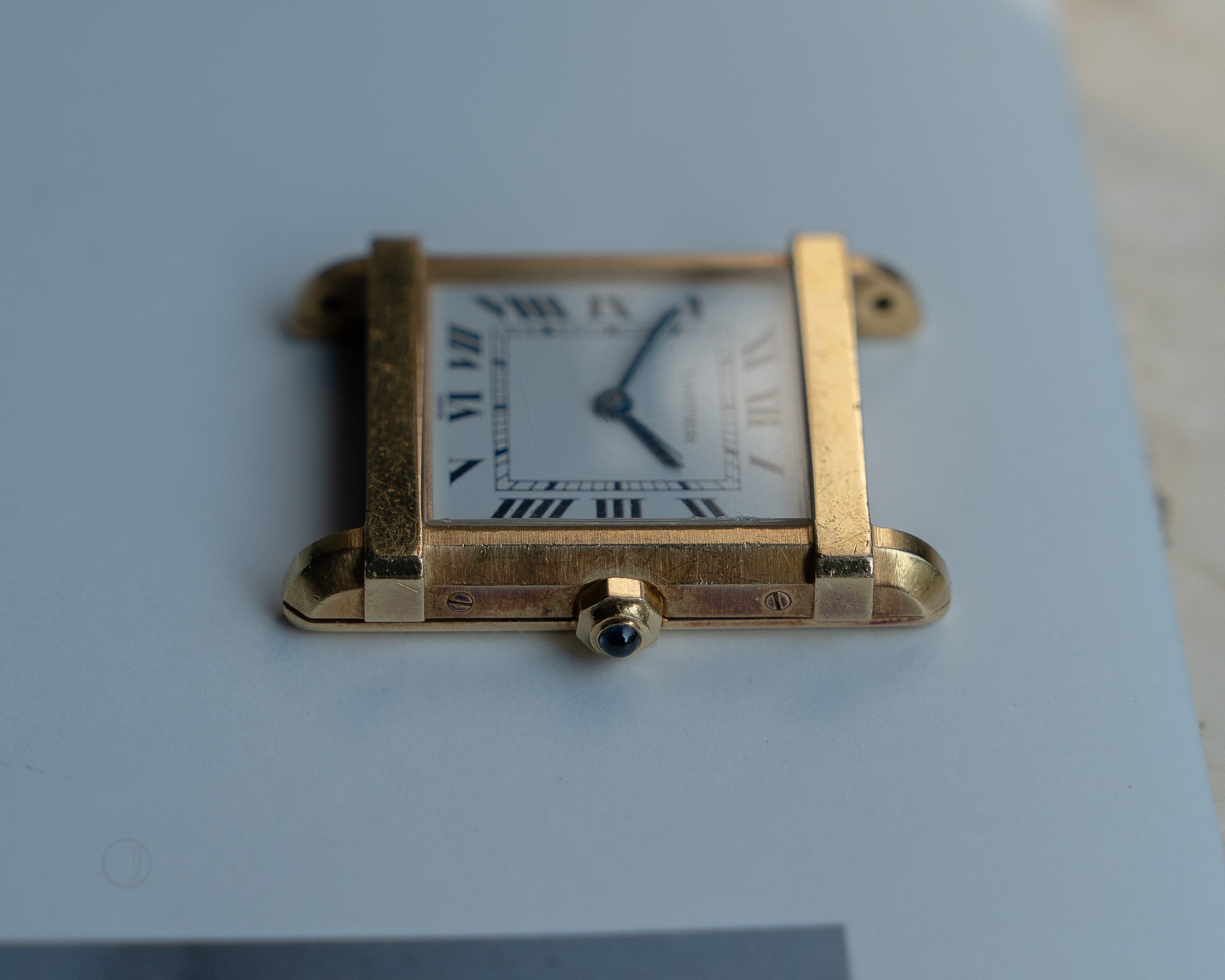 Cartier Tank Chinoise reference 8105 in 18k Yellow Gold