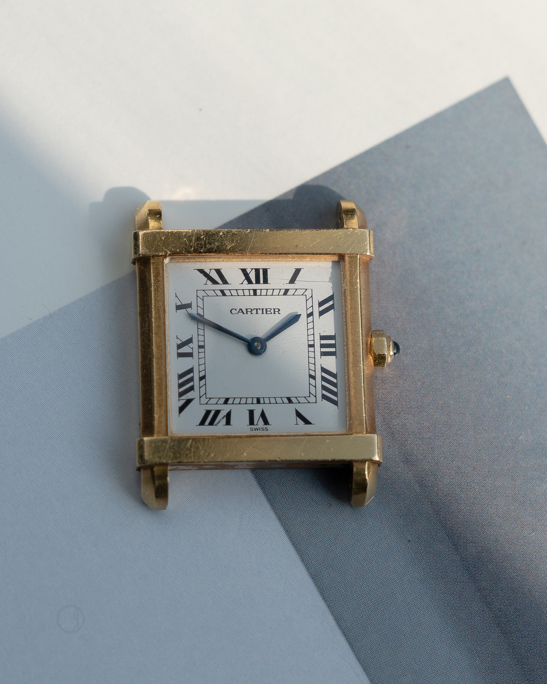 Cartier Tank Chinoise reference 8105 in 18k Yellow Gold