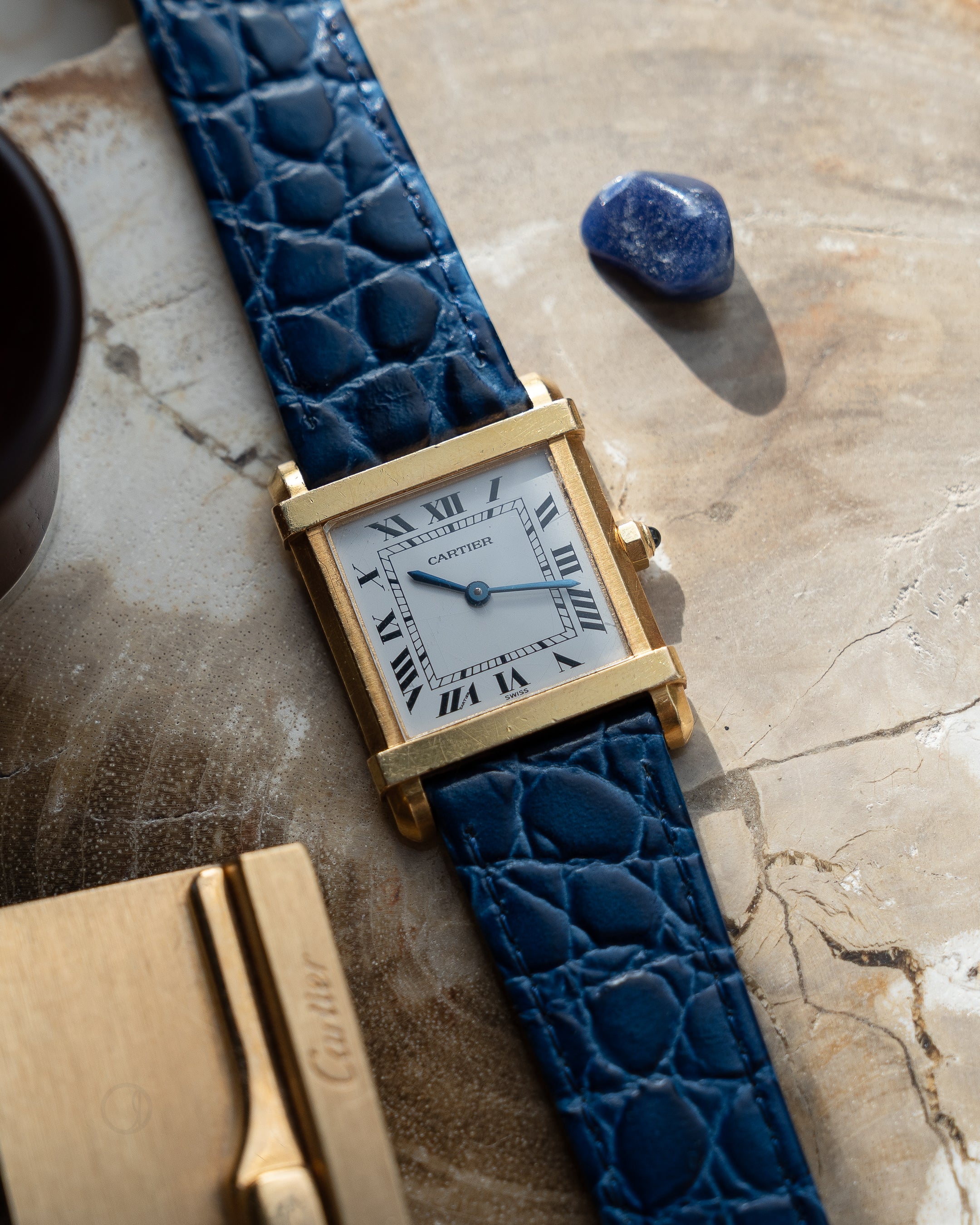 Cartier Tank Chinoise reference 8105 in 18k Yellow Gold