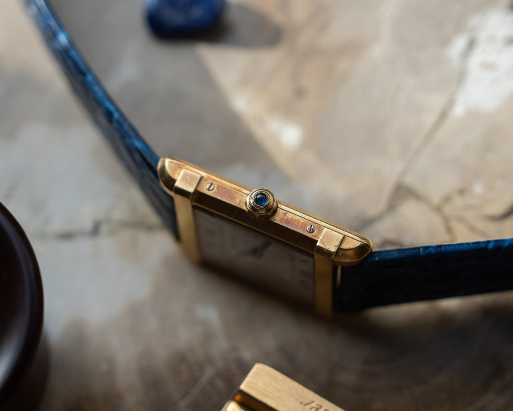 Cartier Tank Chinoise reference 8105 in 18k Yellow Gold